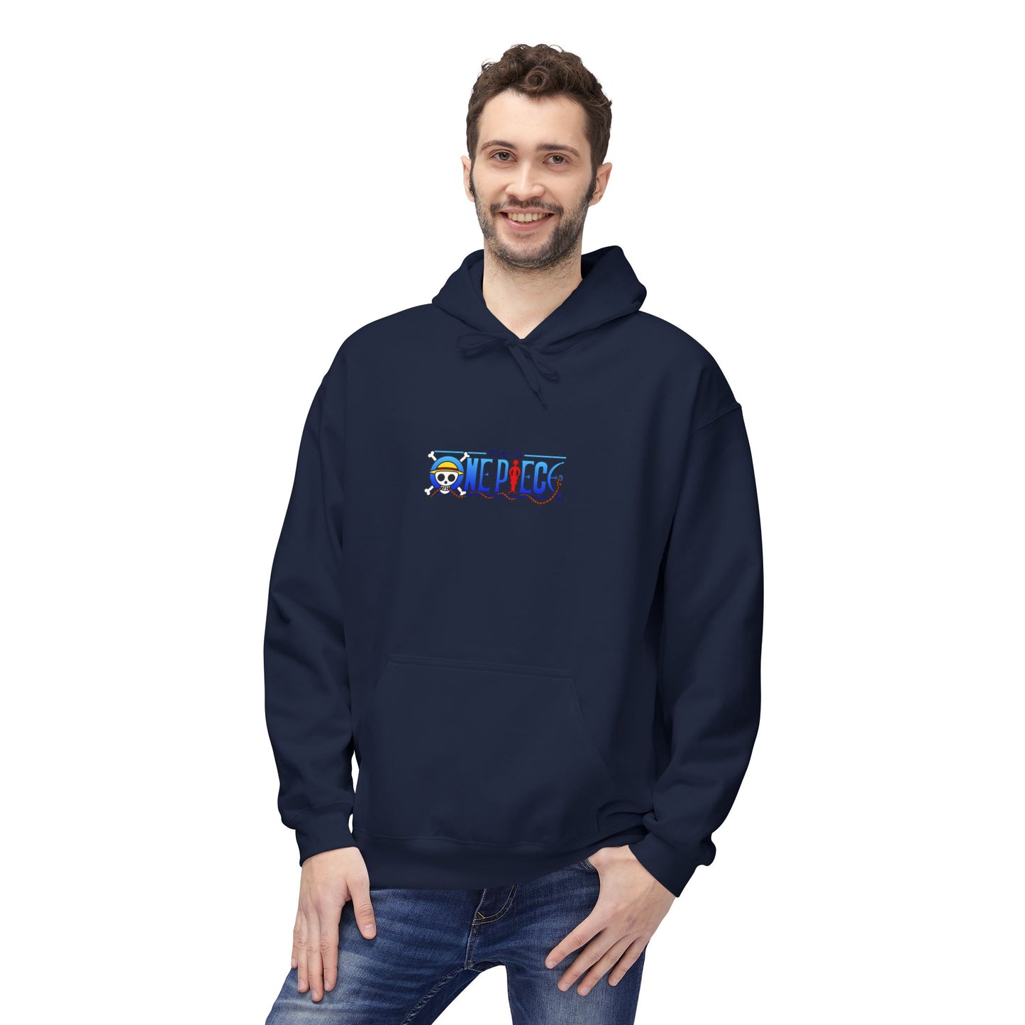 One Piece Zoro & Kuma Graphic Hoodie — Anime Pirate Crew Pullover