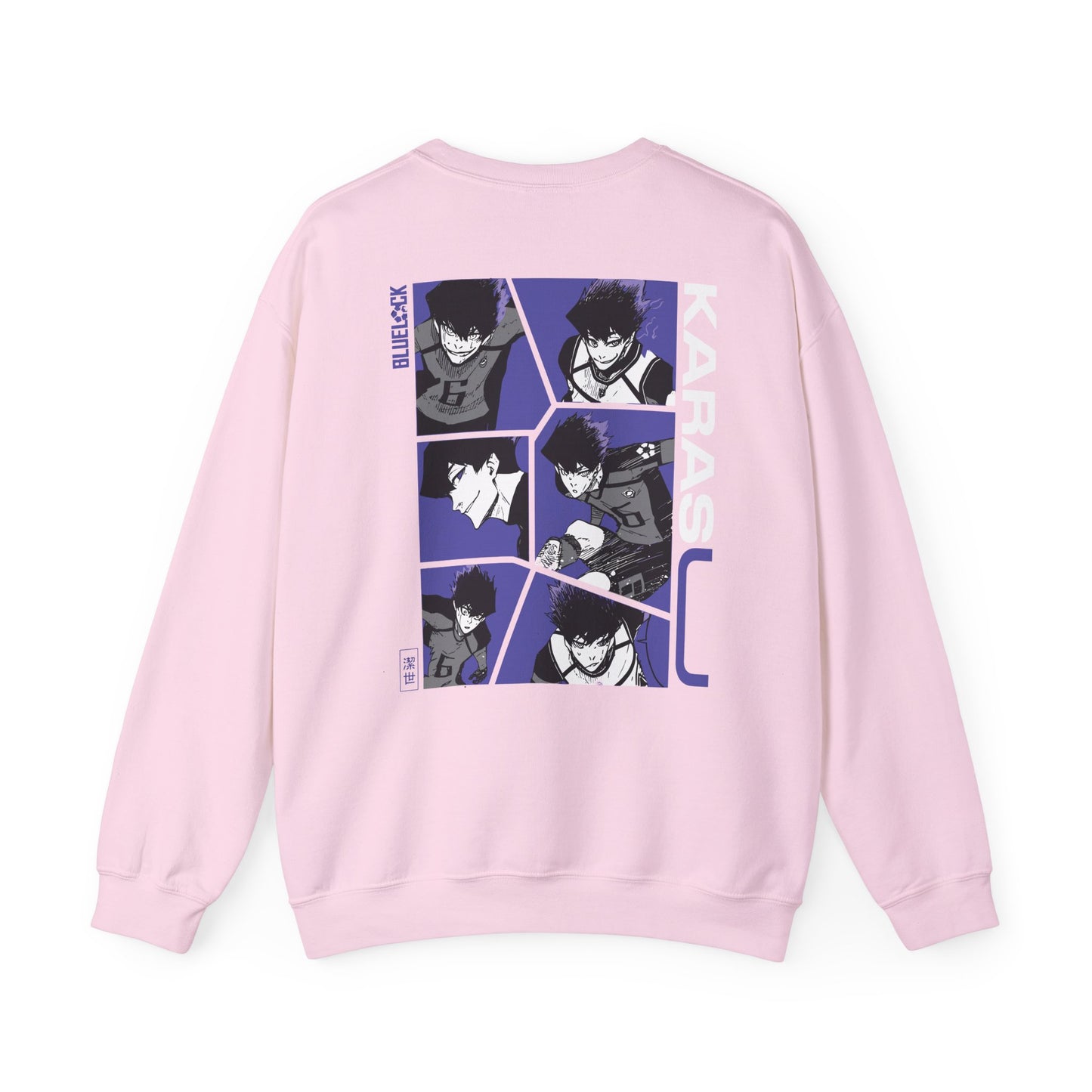 Karasu "Shadow" Blue Lock Heavyweight Tee | Maklenn