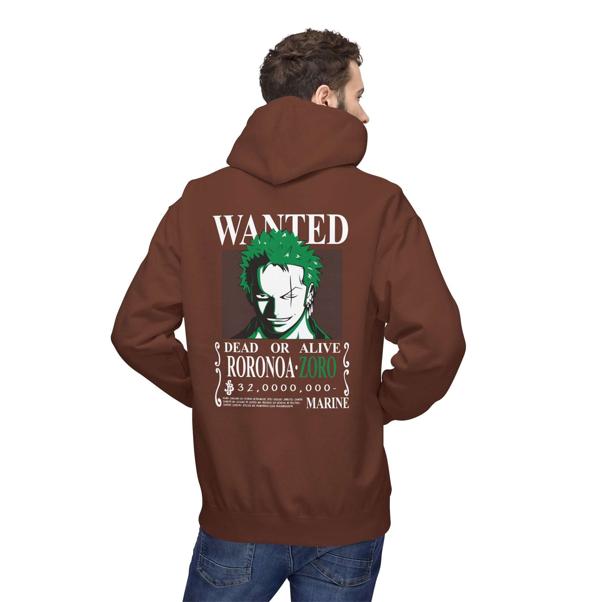 Roronoa Zoro "Wanted" Hoodie — One Piece Anime Crew Sweatshirt Maklenn Roronoa Zoro "Wanted" Hoodie — One Piece Anime Crew Sweatshirt Hoodie Maklenn www.maklenn.com India 39.87