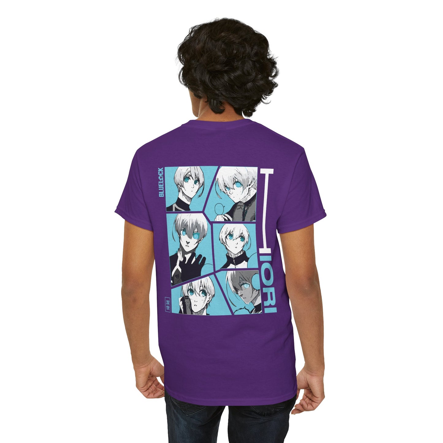 Iiori "Calm Storm" Blue Lock Heavyweight Tee | Maklenn