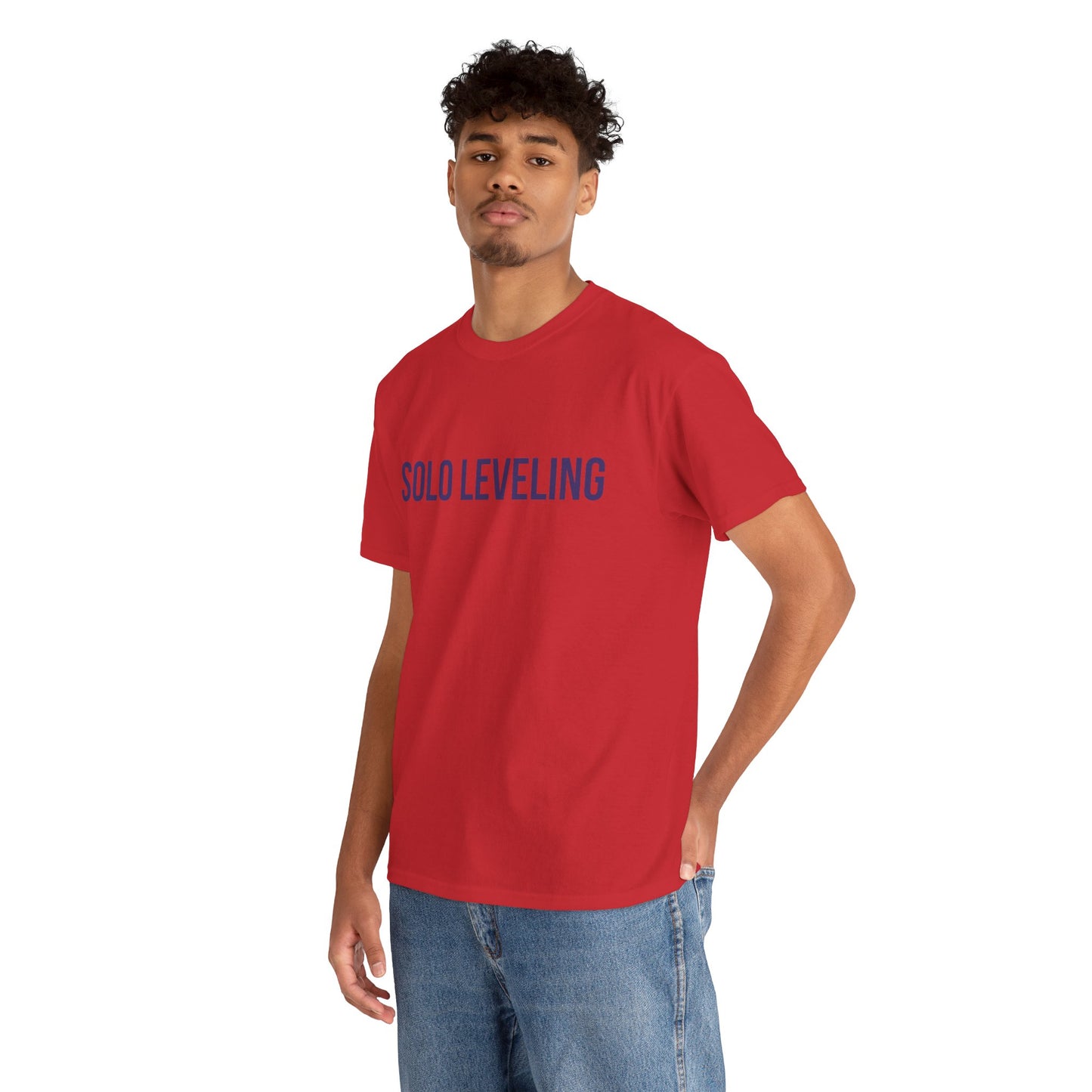 Solo Leveling Graphic Tee — Anime Manga Backprint Shirt