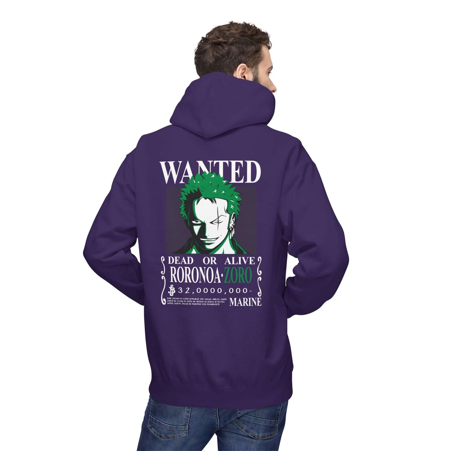 Roronoa Zoro "Wanted" Hoodie — One Piece Anime Crew Sweatshirt Maklenn Roronoa Zoro "Wanted" Hoodie — One Piece Anime Crew Sweatshirt Hoodie Maklenn www.maklenn.com India 39.87