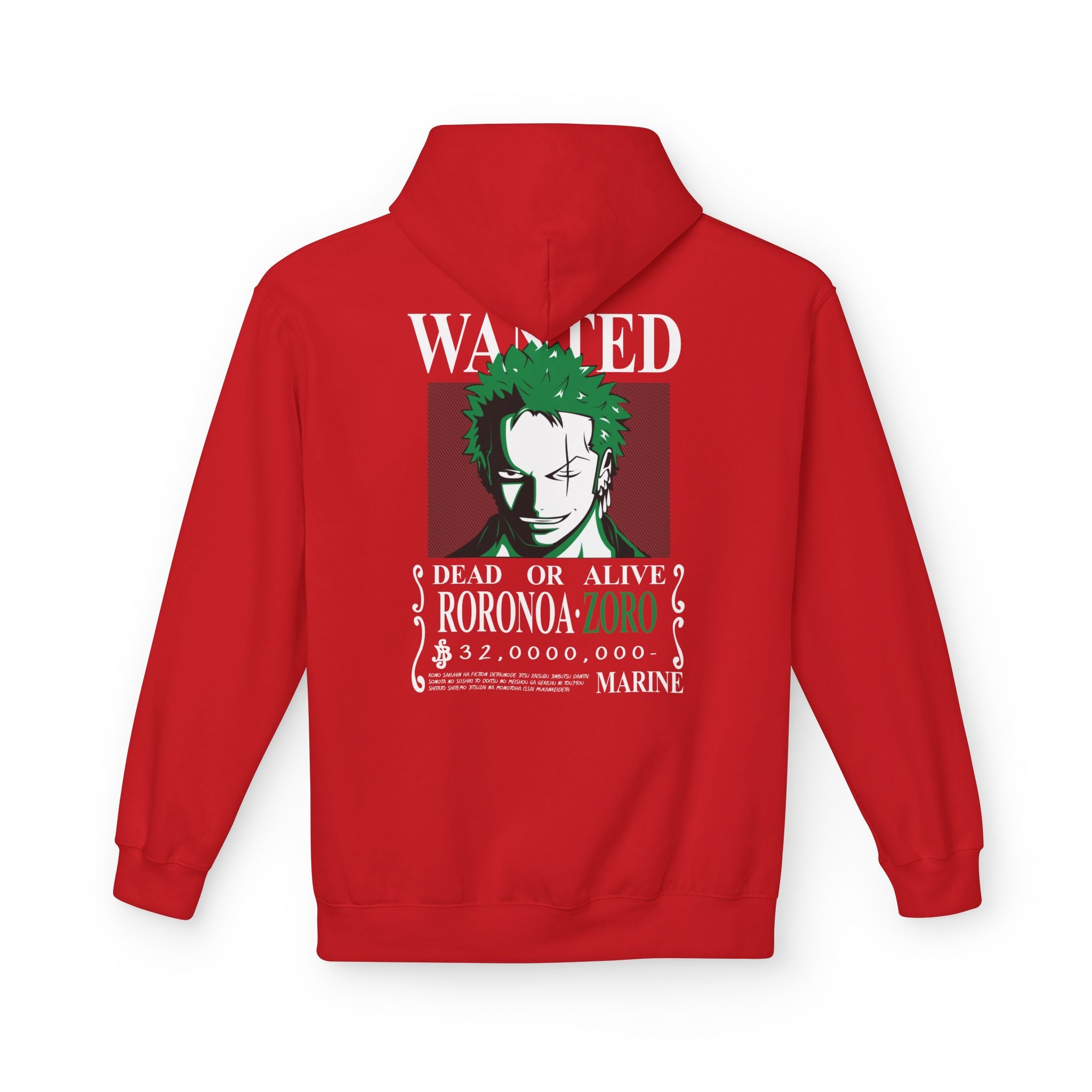 Roronoa Zoro "Wanted" | One Piece Hoodie