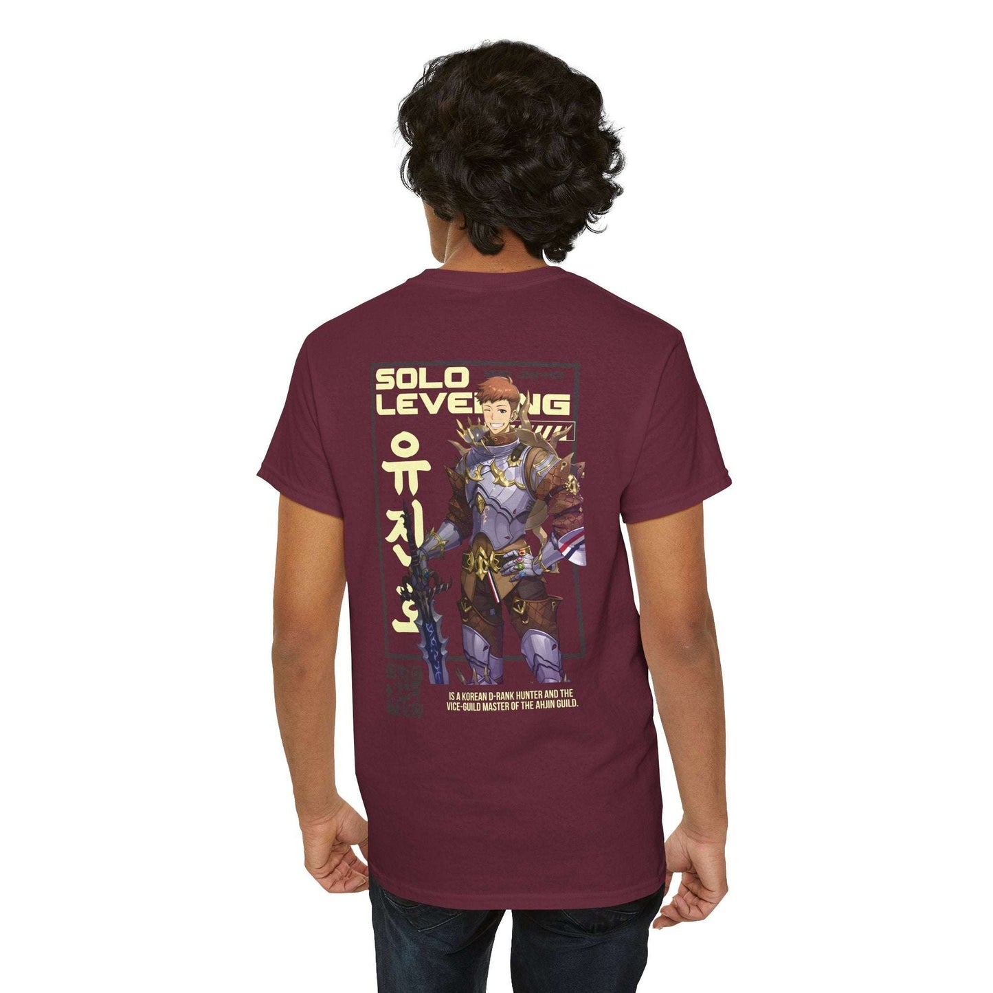 Solo Leveling T-Shirt — Anime Fantasy Graphic Tee (Front Text & Back Hunter Art) Maklenn Solo Leveling T-Shirt — Anime Fantasy Graphic Tee (Front Text & Back Hunter Art) T-Shirt Maklenn www.maklenn.com India 21.80