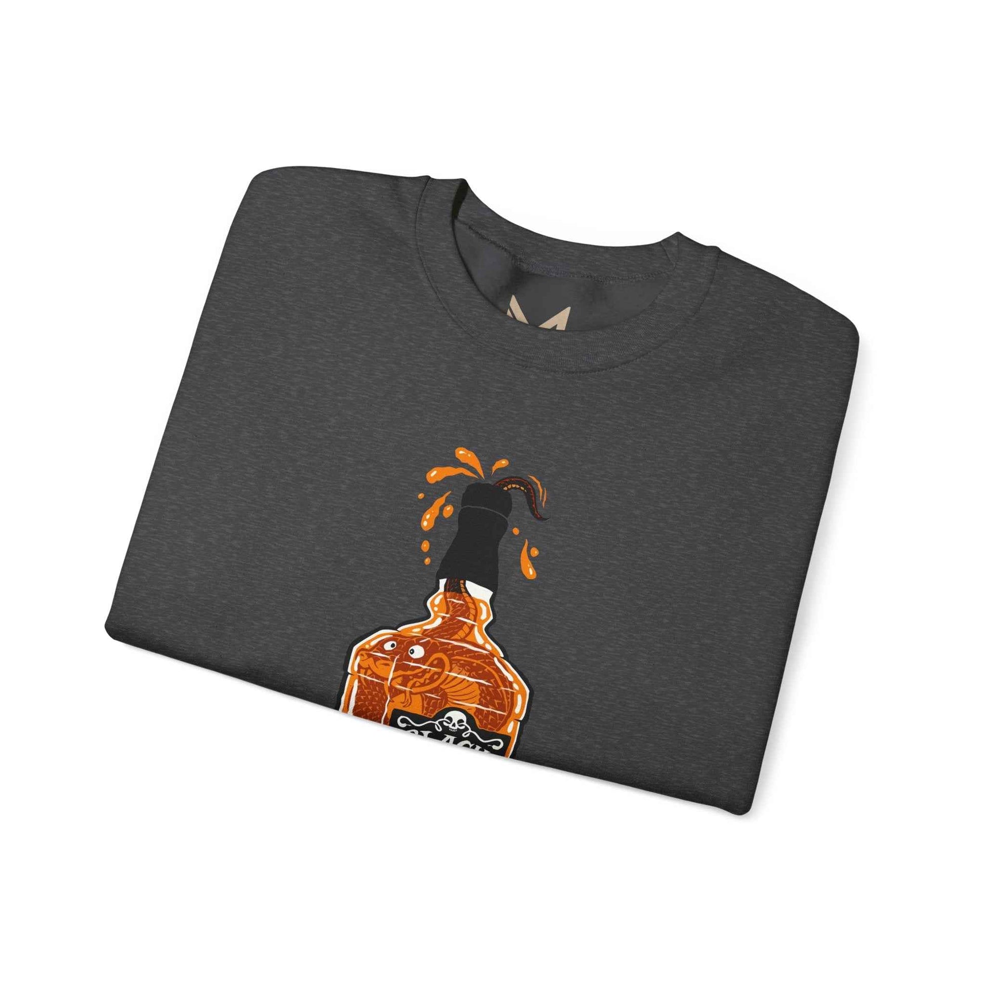 Whiskey Splash Sweatshirt, Cozy Unisex Sweatshirt, Casual Fall Fashion, Perfect Gift for Whiskey Lovers, Comfortable Crewneck