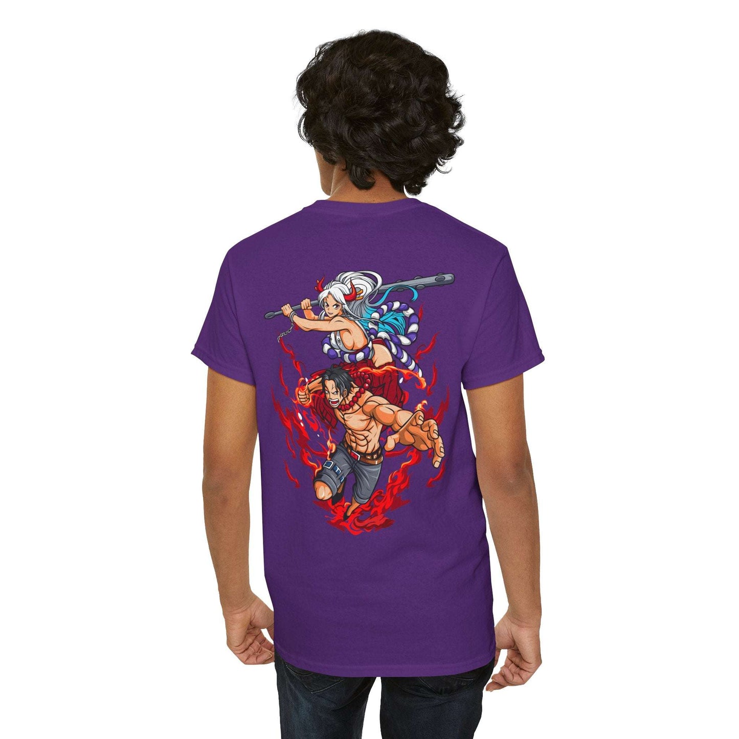 One Piece Anime T-Shirt — Luffy & Whitebeard Battle Graphic Tee Maklenn One Piece Anime T-Shirt — Luffy & Whitebeard Battle Graphic Tee T-Shirt Maklenn www.maklenn.com India 21.80