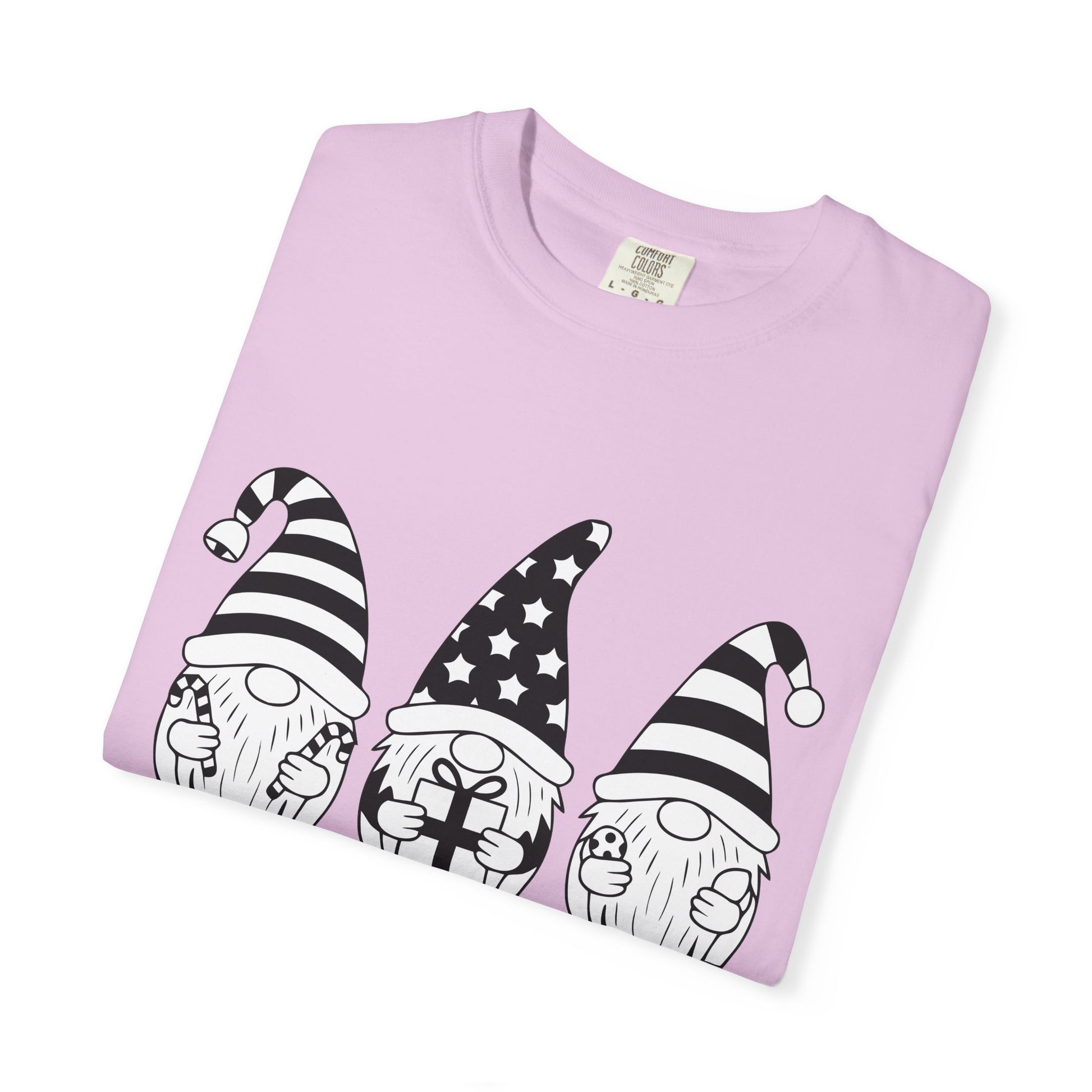 Gnome Trio Graphic T-Shirt – Patriotic Gift Gnomes Printify
