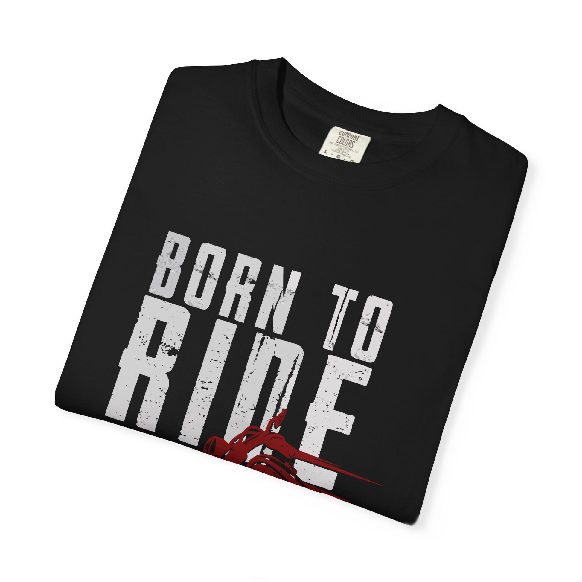 Born to Ride Motorcycle T-Shirt, Unisex Tee, Biker Apparel, Gift for Motorcycle Lovers, Casual Wear, Adventure Enthusiast Shirt Printify