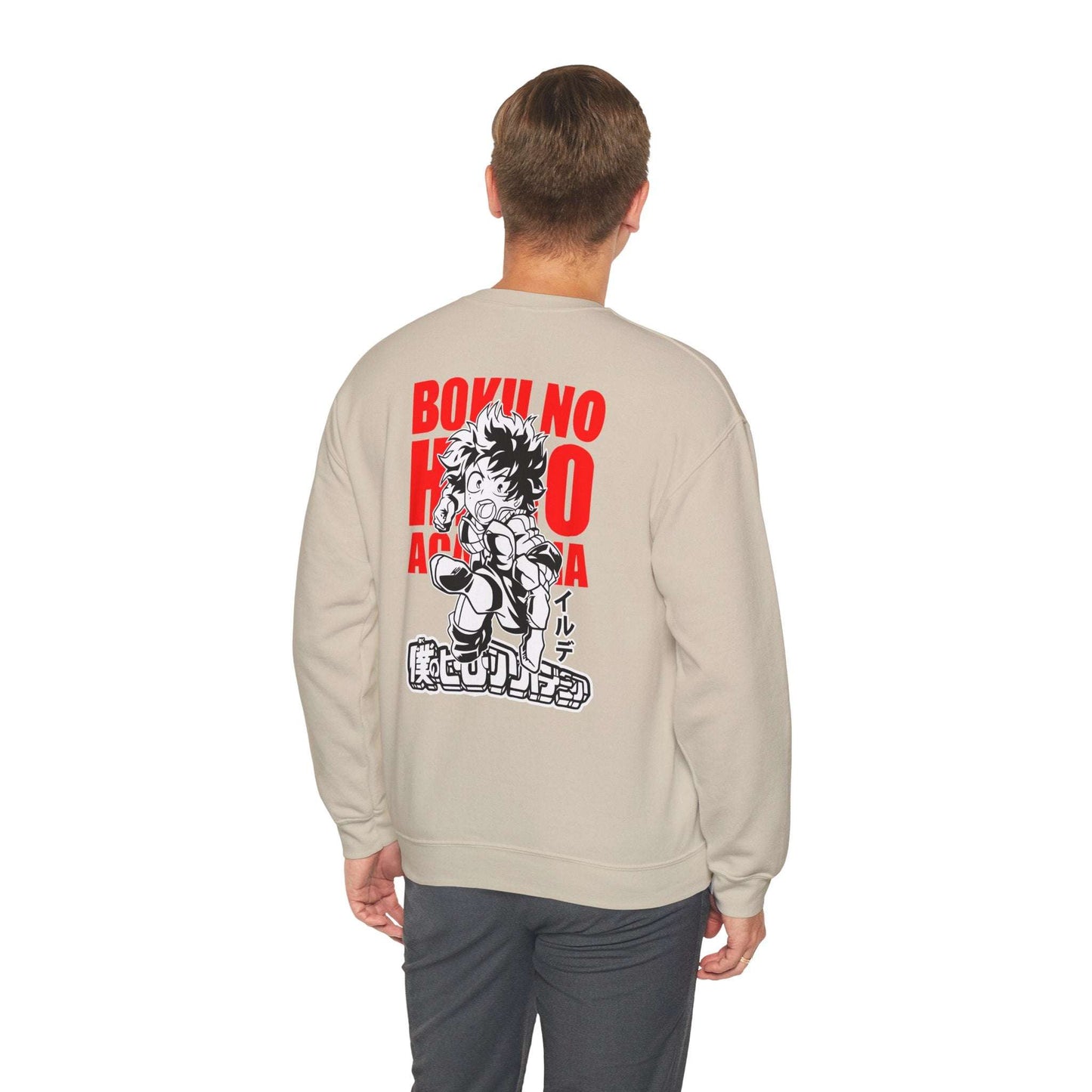 My Hero Academia Izuku Midoriya Crewneck Sweatshirt - Boku No Hero Academia Anime Pullover Maklenn My Hero Academia Izuku Midoriya Crewneck Sweatshirt - Boku No Hero Academia Anime Pullover Sweatshirt Maklenn www.maklenn.com India 33.23