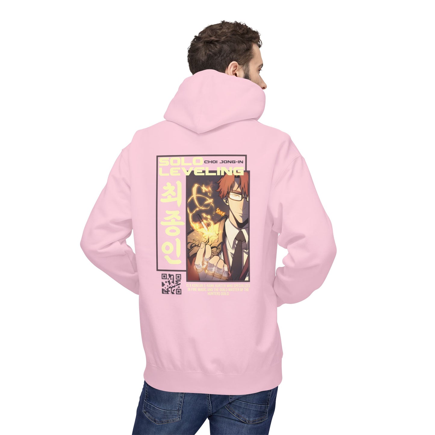 Solo Leveling Hoodie — Anime Graphic Pullover with Sung Jin-Woo Art