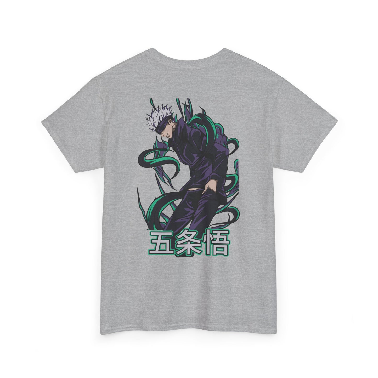 Jujutsu Kaisen Graphic Tee — Gojo Satoru Back Print Shirt