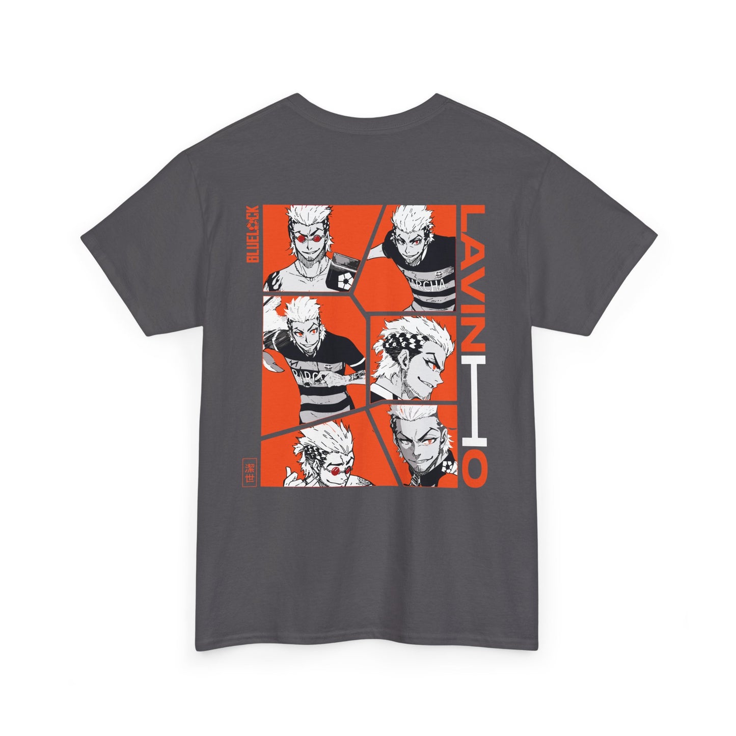 Lavinho "Samba Star" Blue Lock Heavyweight Tee | Maklenn