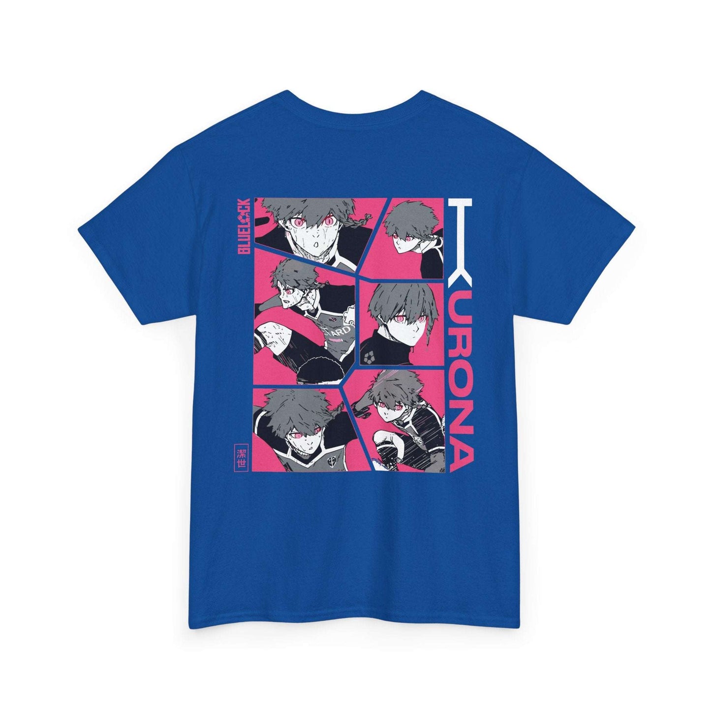 Kurona "Twin Fang" Blue Lock Heavyweight Tee | Maklenn Maklenn Kurona "Twin Fang" Blue Lock Heavyweight Tee | Maklenn T-Shirt Maklenn www.maklenn.com India 21.80