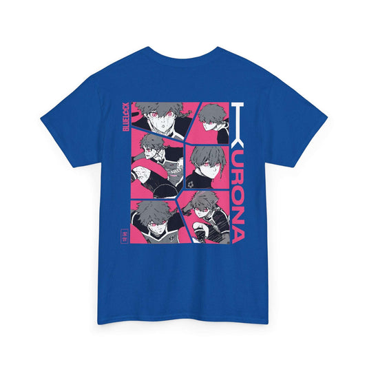 Kurona "Twin Fang" Blue Lock Heavyweight Tee | Maklenn Maklenn Kurona "Twin Fang" Blue Lock Heavyweight Tee | Maklenn T-Shirt Maklenn www.maklenn.com India 21.80