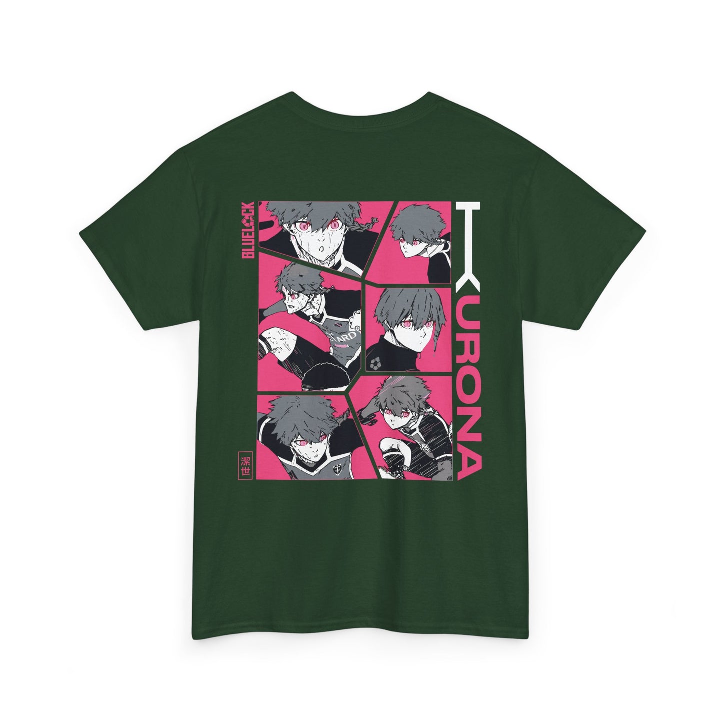 Kurona "Twin Fang" Blue Lock Heavyweight Tee | Maklenn
