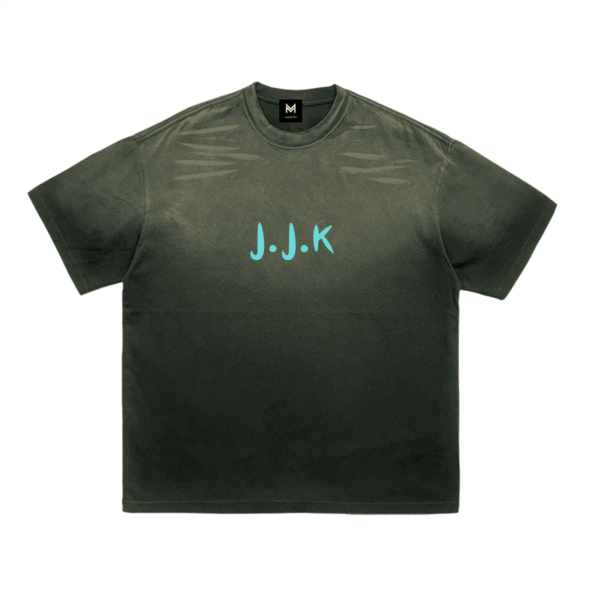 Yuji Itadori | The Vessel | Jujutsu Kaisen | Gradient Washed Oversized T-Shirt