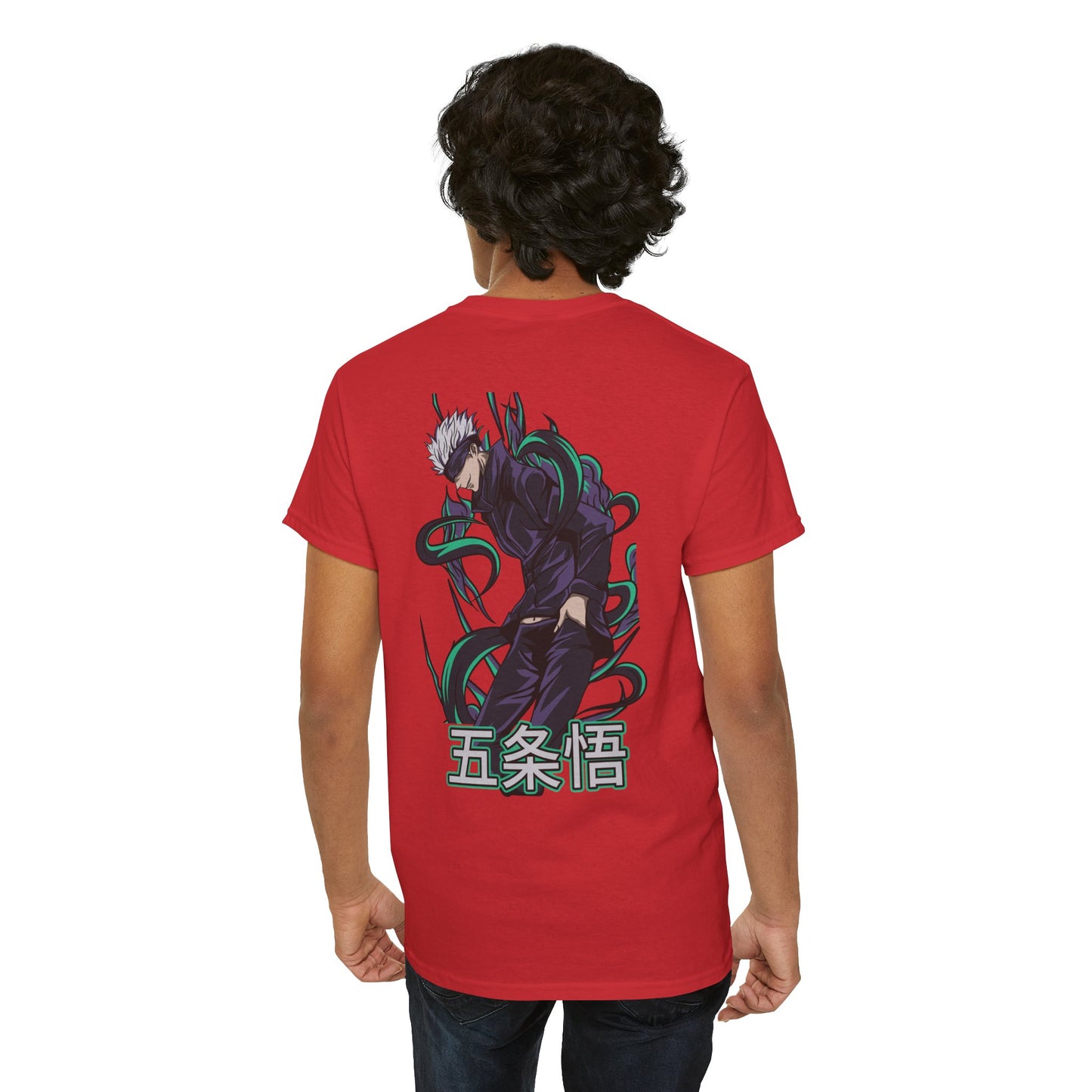 Jujutsu Kaisen Graphic Tee — Gojo Satoru Back Print Shirt