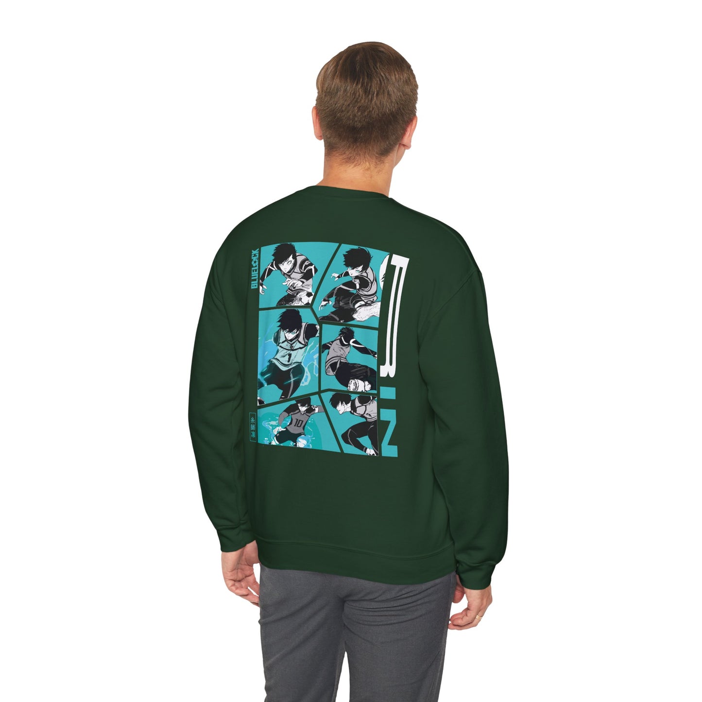 Rin "Silent Beast" Blue Lock Heavyweight Tee | Maklenn