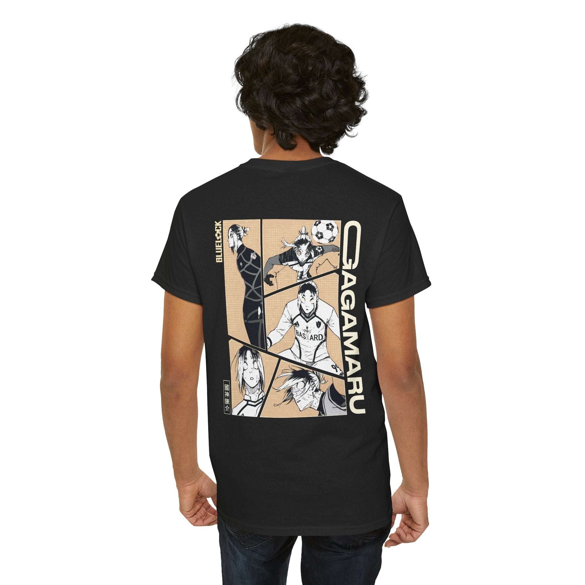 Gagamaru "Wall" Blue Lock Heavyweight Tee | Maklenn Maklenn Gagamaru "Wall" Blue Lock Heavyweight Tee | Maklenn T-Shirt Maklenn www.maklenn.com India 21.80