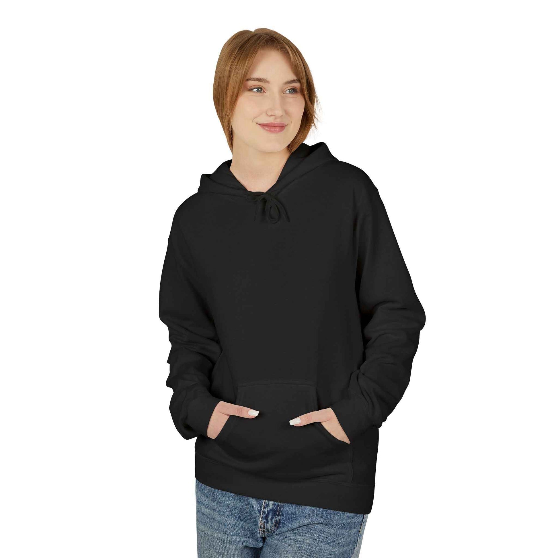 Artistic Fleece Hoodie with Unique Graphic Print for Comfort, Casual Wear, Gift for Art Lovers, Unisex Hip Hop Style