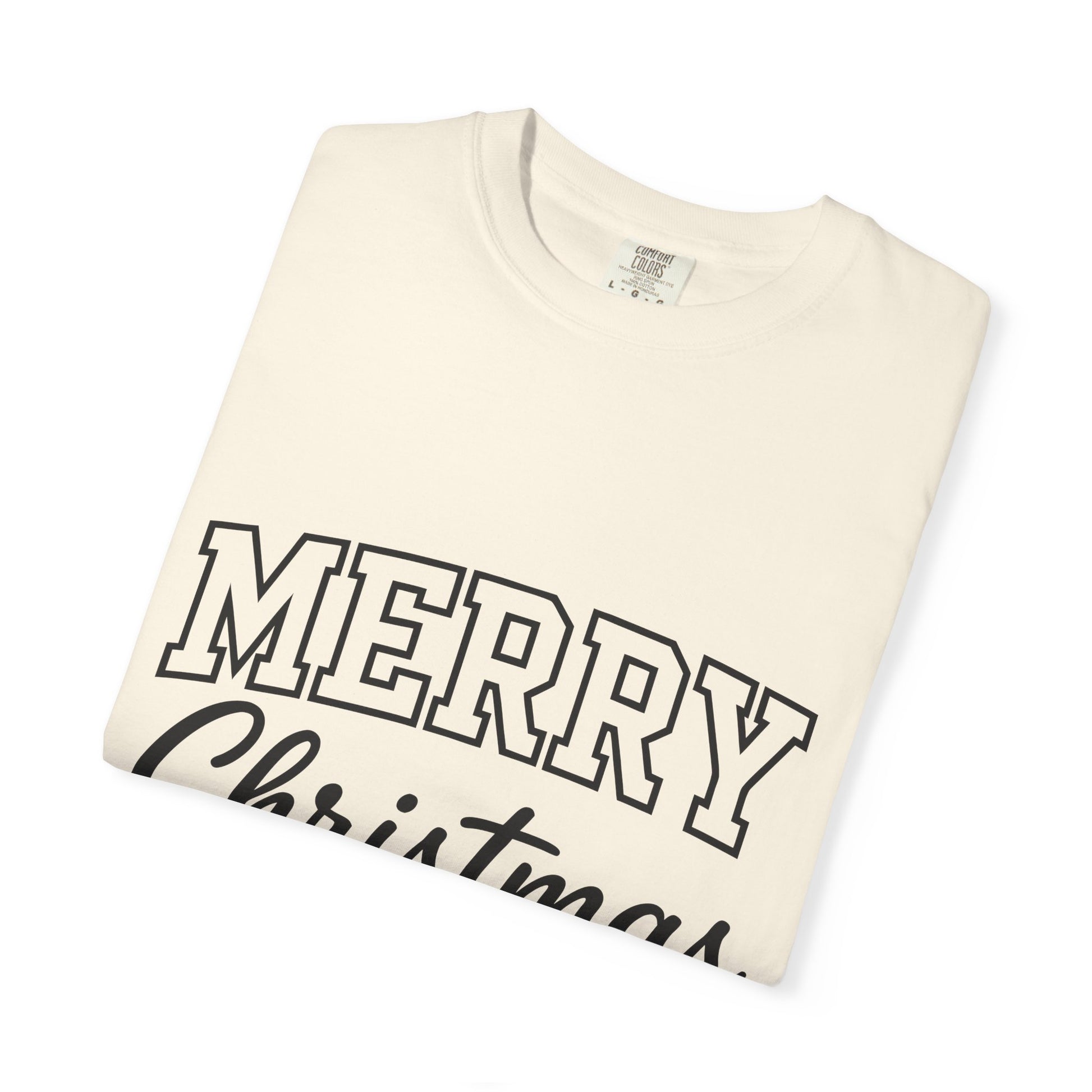 Merry Christmas T-Shirt — Classic Holiday Graphic Tee Printify