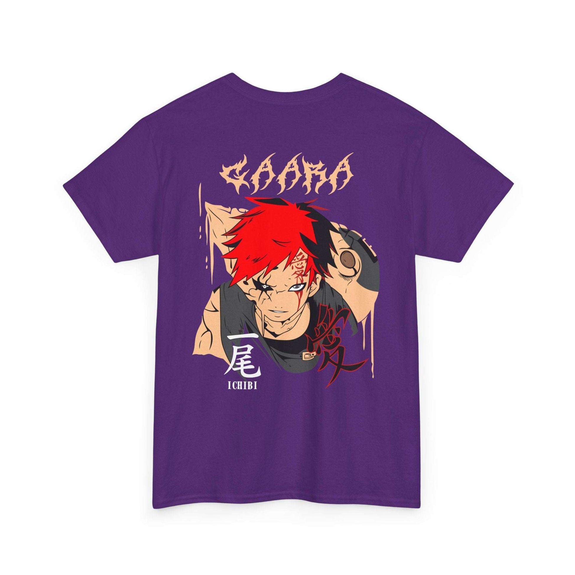 Gaara Graphic Tee — Anime Character Back Print T-Shirt Maklenn Gaara Graphic Tee — Anime Character Back Print T-Shirt T-Shirt Maklenn www.maklenn.com India 20.77
