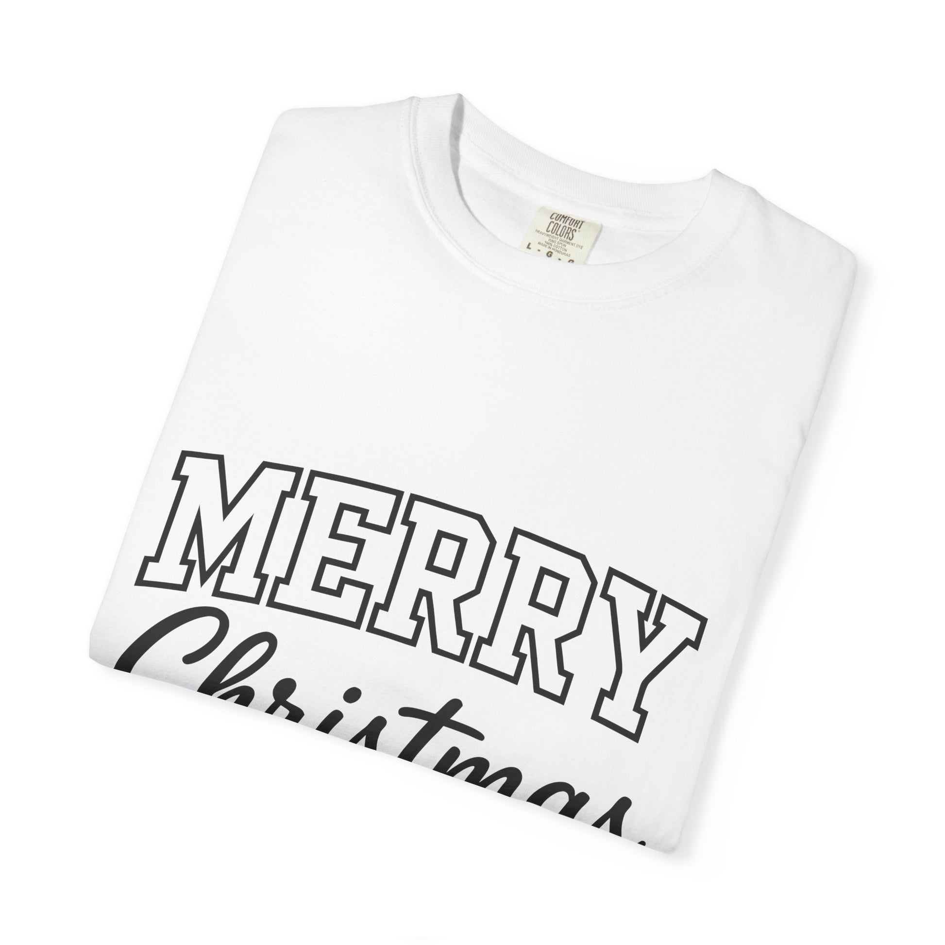 Merry Christmas T-Shirt — Classic Holiday Graphic Tee Printify