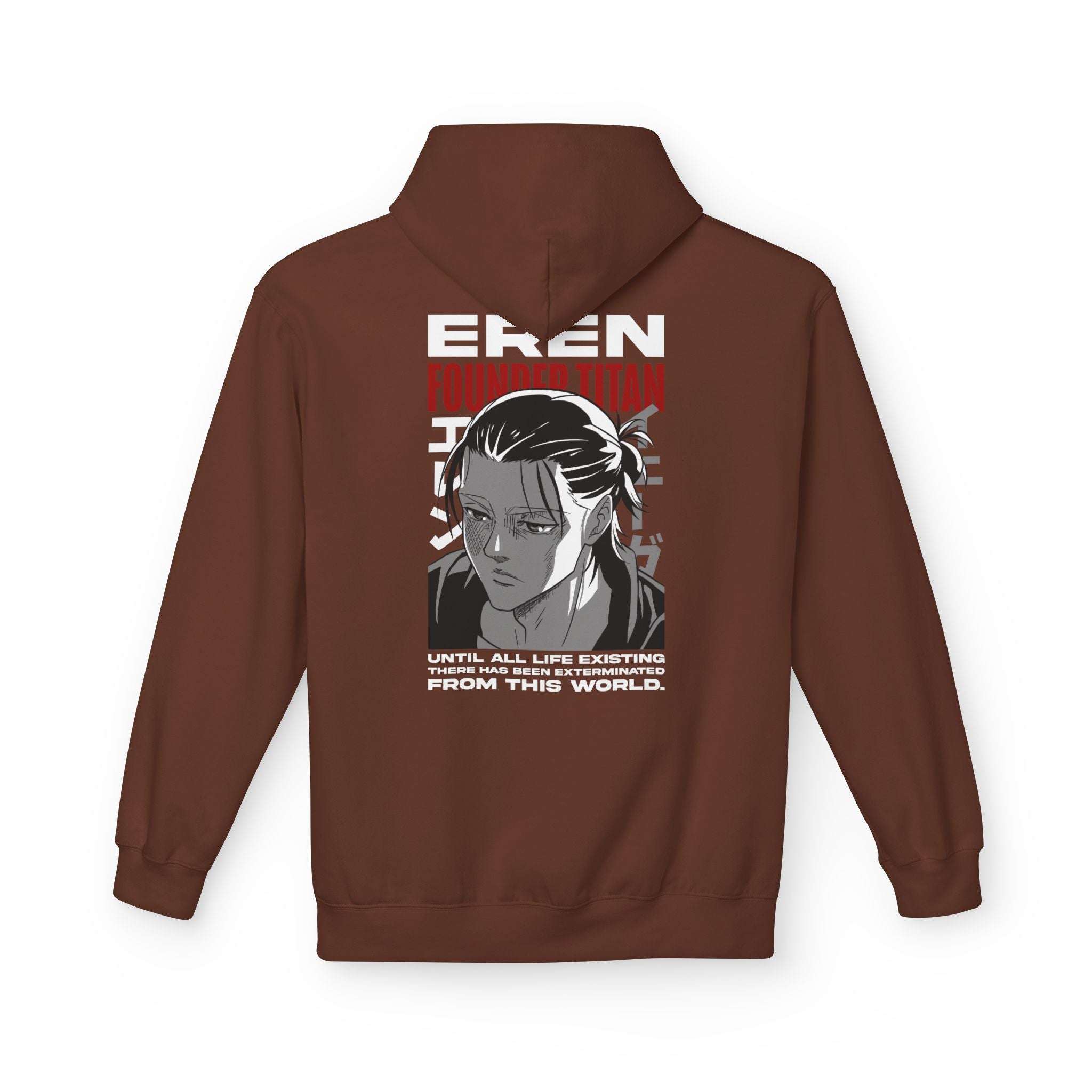 Eren - Attack on Titan Maklenn Eren - Attack on Titan Hoodie Maklenn www.maklenn.com India 39.87
