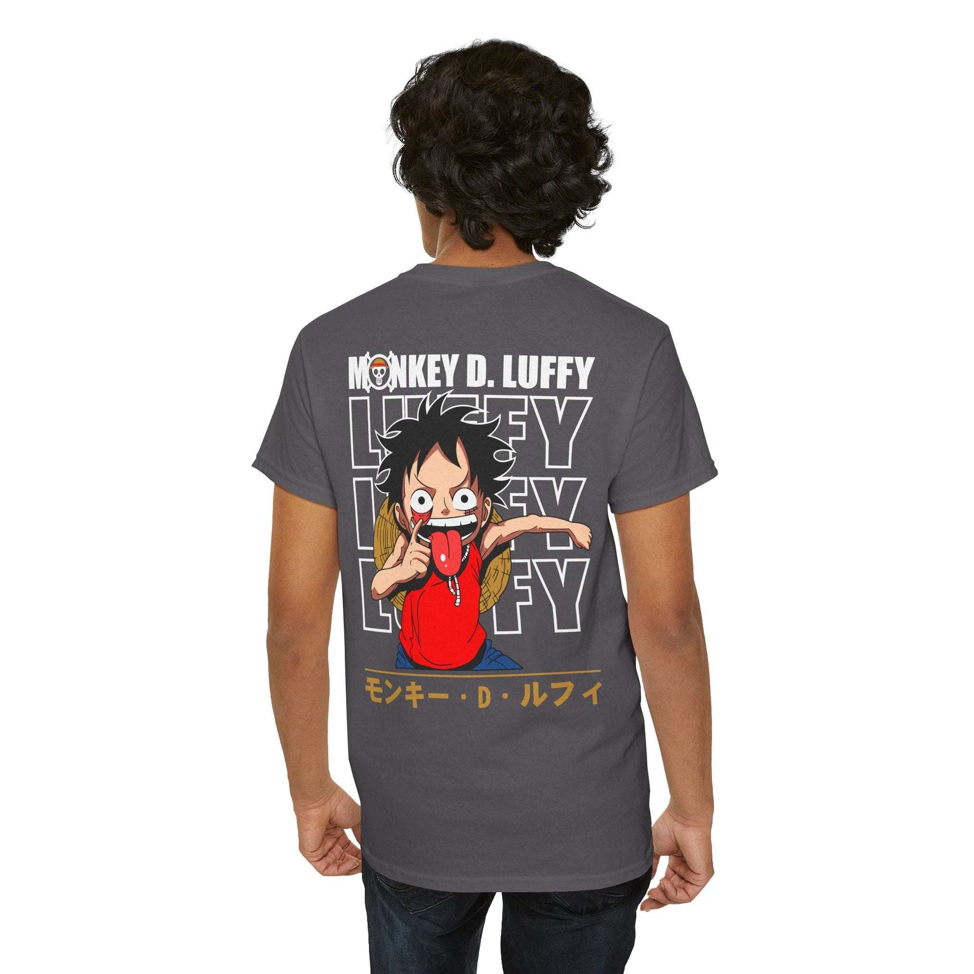 Monkey D. Luffy Anime T‑Shirt — One Piece Graphic Tee Maklenn Monkey D. Luffy Anime T‑Shirt — One Piece Graphic Tee T-Shirt Maklenn www.maklenn.com India 21.80