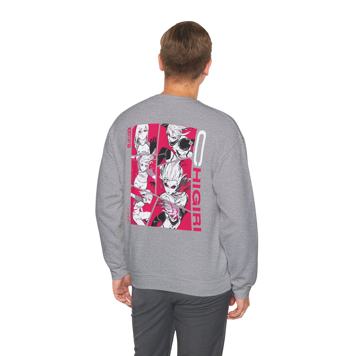 Chigiri "Speed Demon" Blue Lock Heavyweight Tee | Maklenn