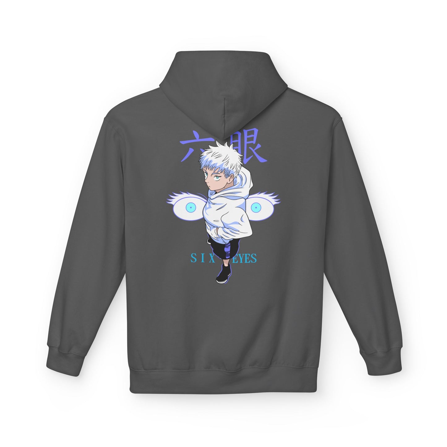 Jujutsu Kaisen Satoru Gojo Hoodie — Six Eyes Graphic Anime Pullover