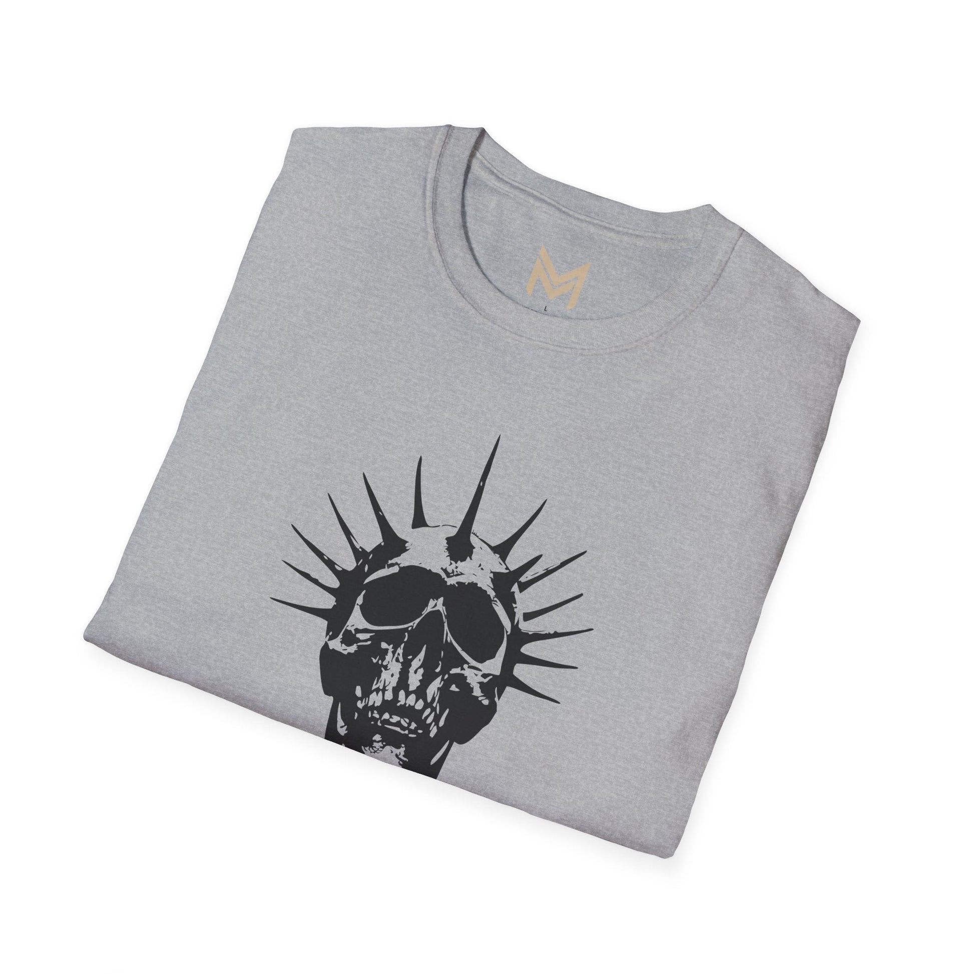 Edgy Skeleton Graphic Tee | Unisex Softstyle T-Shirt, Halloween Costume, Alternative Fashion, Gift for Him/Her, Casual Wear Printify