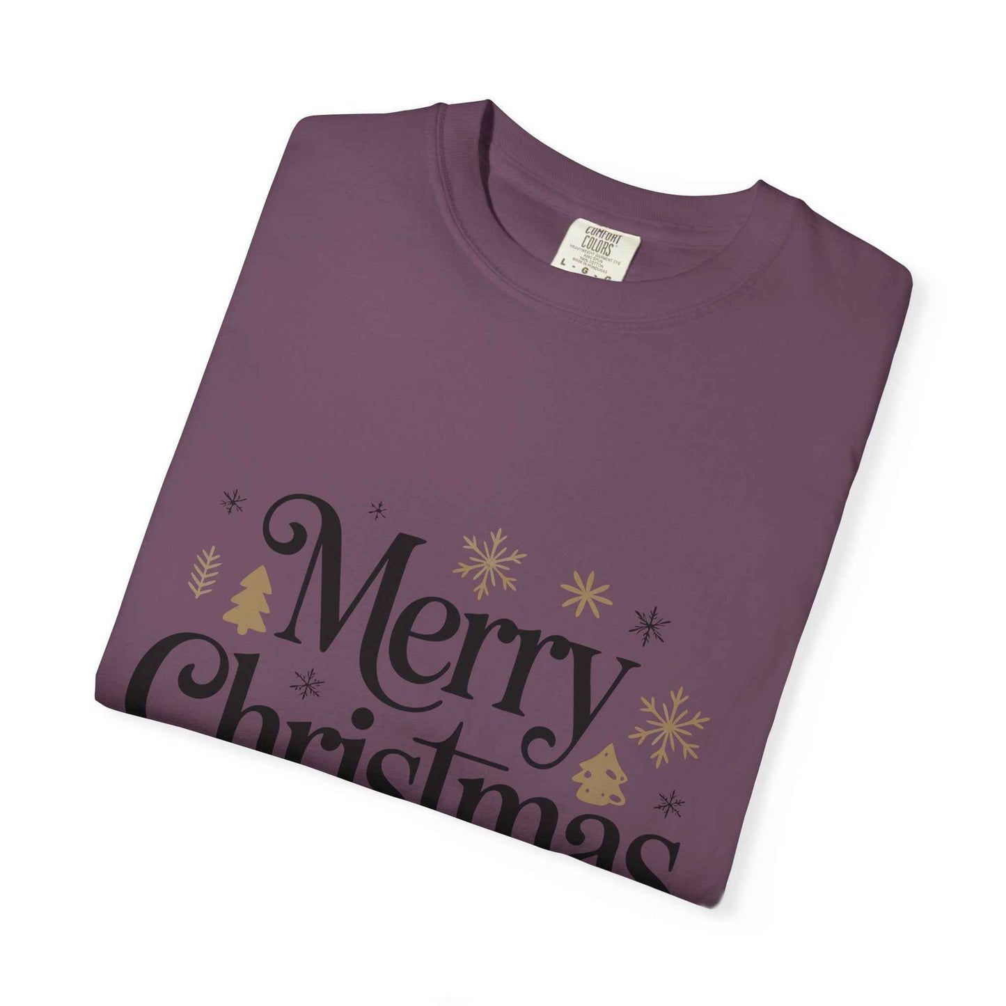 Merry Christmas T-Shirt — Classic Holiday Graphic Tee
