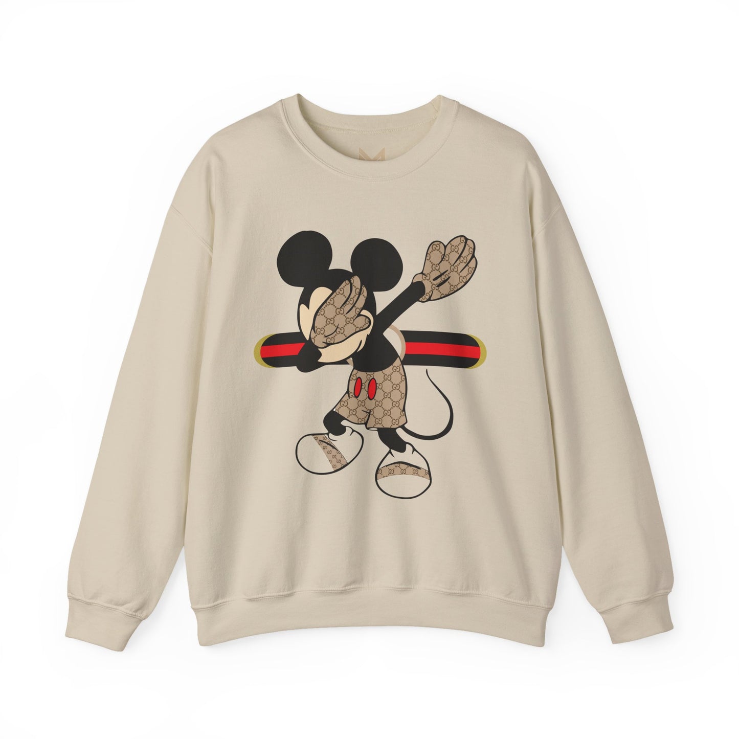 Mickey Mouse Graphic Crewneck Sweatshirt, Unisex Warm Casual Wear, Perfect for Disney Fans, Gift for Birthdays, Cozy Lounge Top Printify