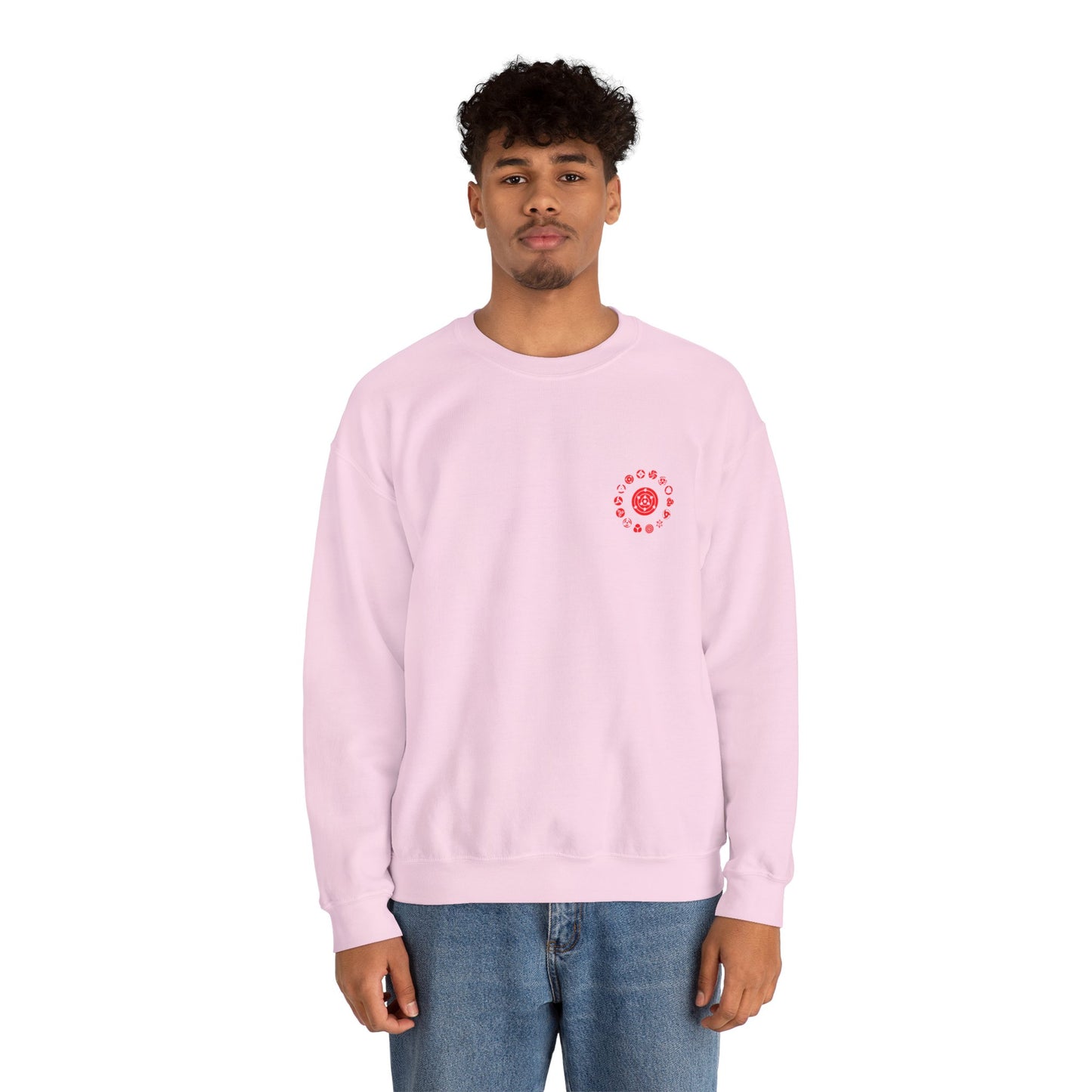 Anime Itachi Uchiha Crewneck Sweatshirt – Vintage Sharingan Graphic