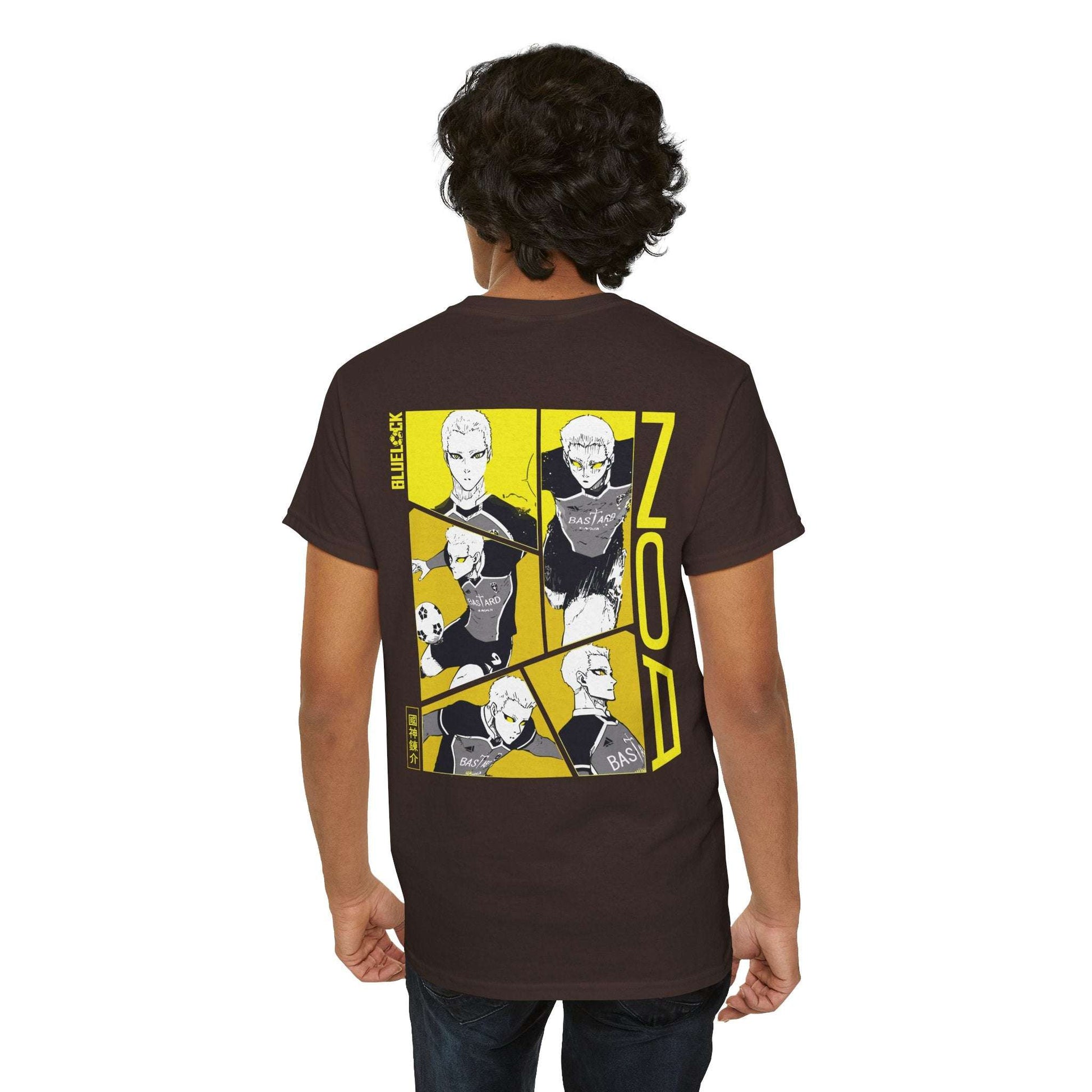 Noa "Zero" Blue Lock Heavyweight Tee | Maklenn Maklenn Noa "Zero" Blue Lock Heavyweight Tee | Maklenn T-Shirt Maklenn www.maklenn.com India 21.80