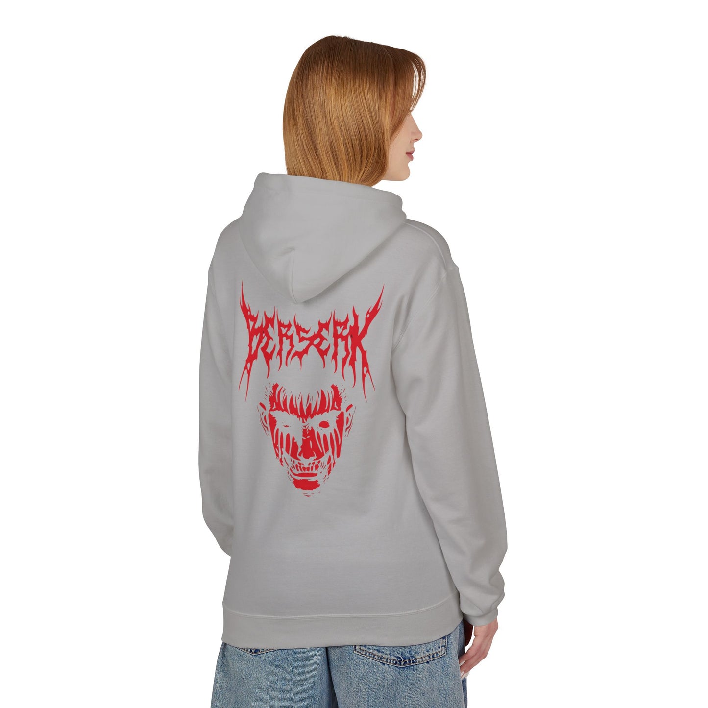 Gothic Graphic Hoodie, Unisex Streetwear, Cozy Fleece Sweatshirt, Perfect for Halloween, Edgy Fashion Gift, Unique Layering Piece Printify