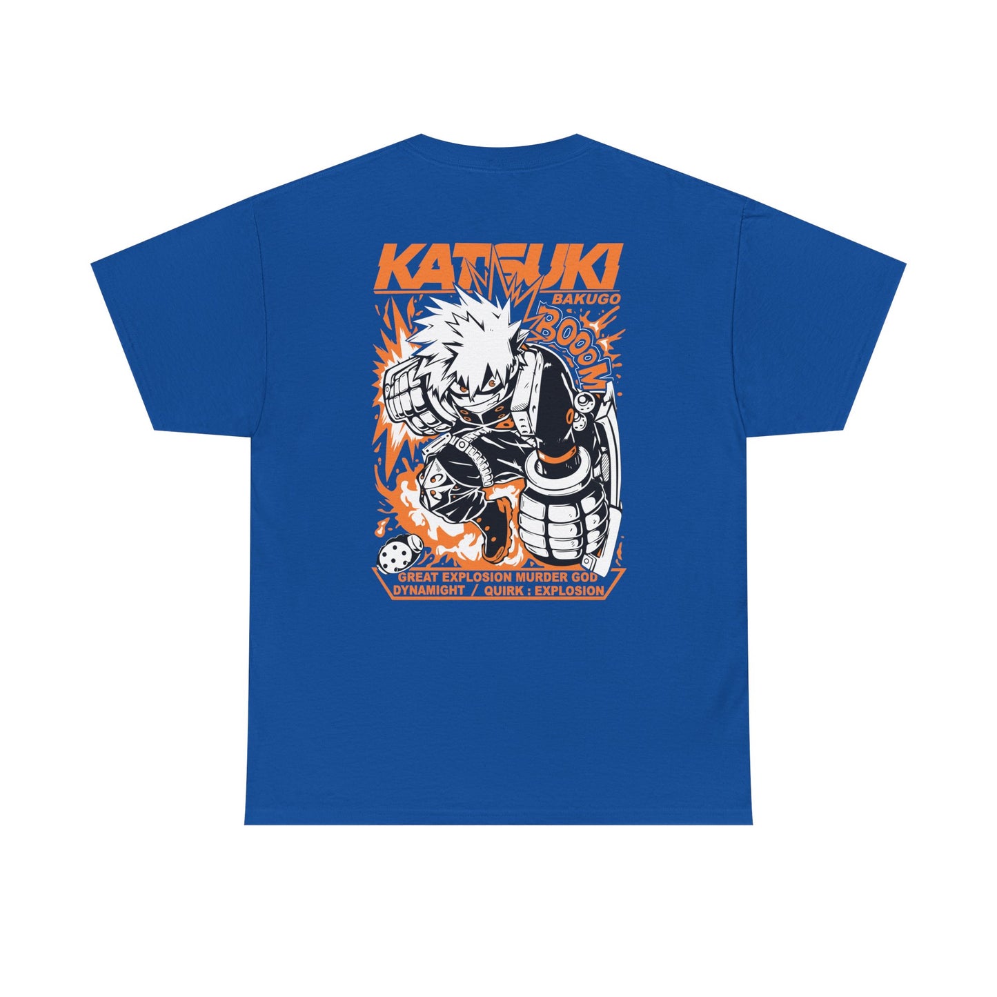Bakugo Katsuki Graphic Tee — Anime Hero Action T-Shirt