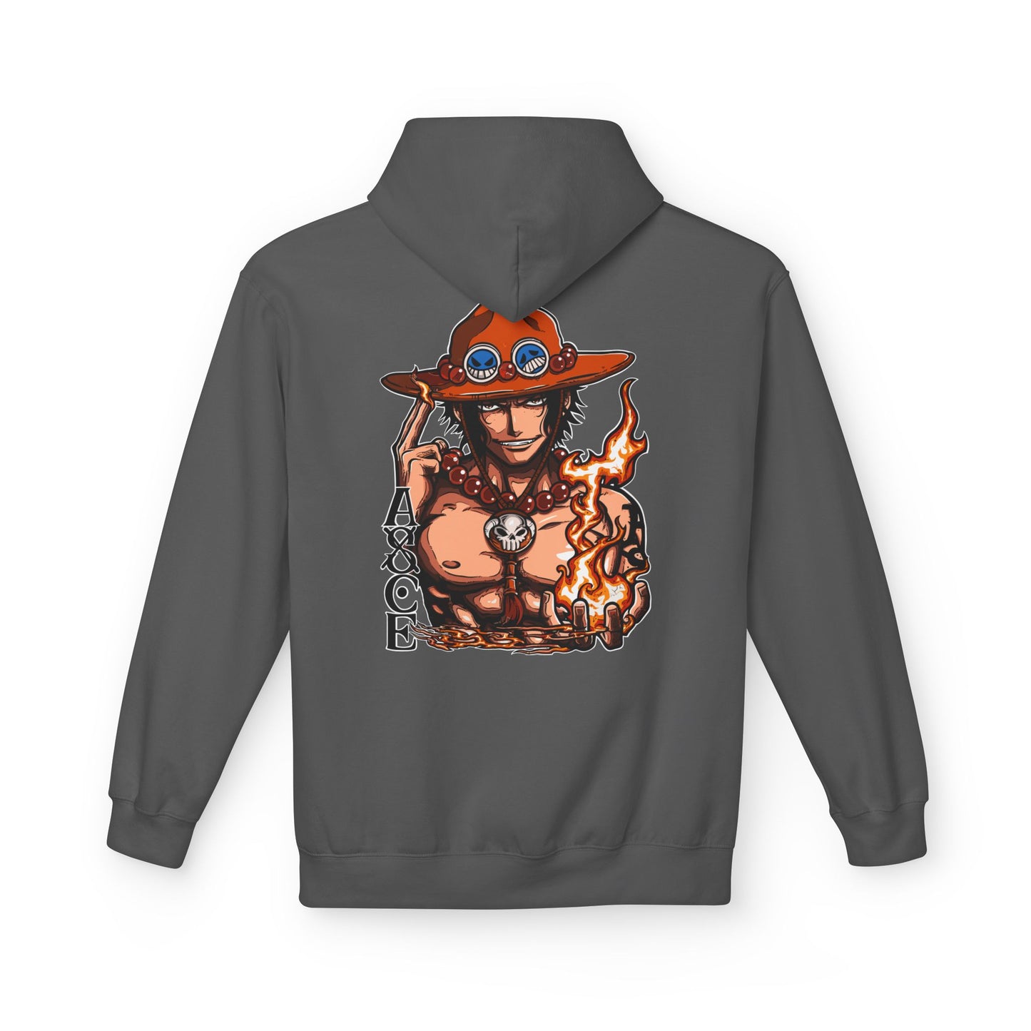 Ace Flame Hoodie — One Piece Anime Pullover