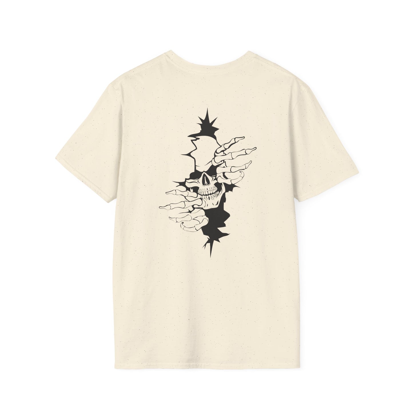 Edgy Skull Graphic Tee | Perfect for Casual Outings, Festivals, Halloween, and Gifts for Punk Rock Lovers Printify