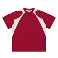 Contrast Panel Cotton T-Shirt