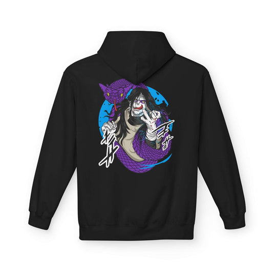 Premium Anime Streetwear Hoodie – Maklenn – Front View