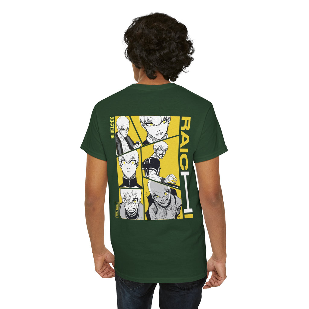 Jingo Raichi "Heat" | Blue Lock Graphic Tee