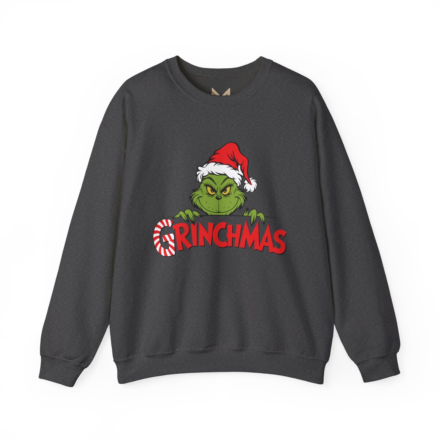 Grinchmas Sweatshirt – Funny Christmas Crewneck with Holiday Grinch Design Printify