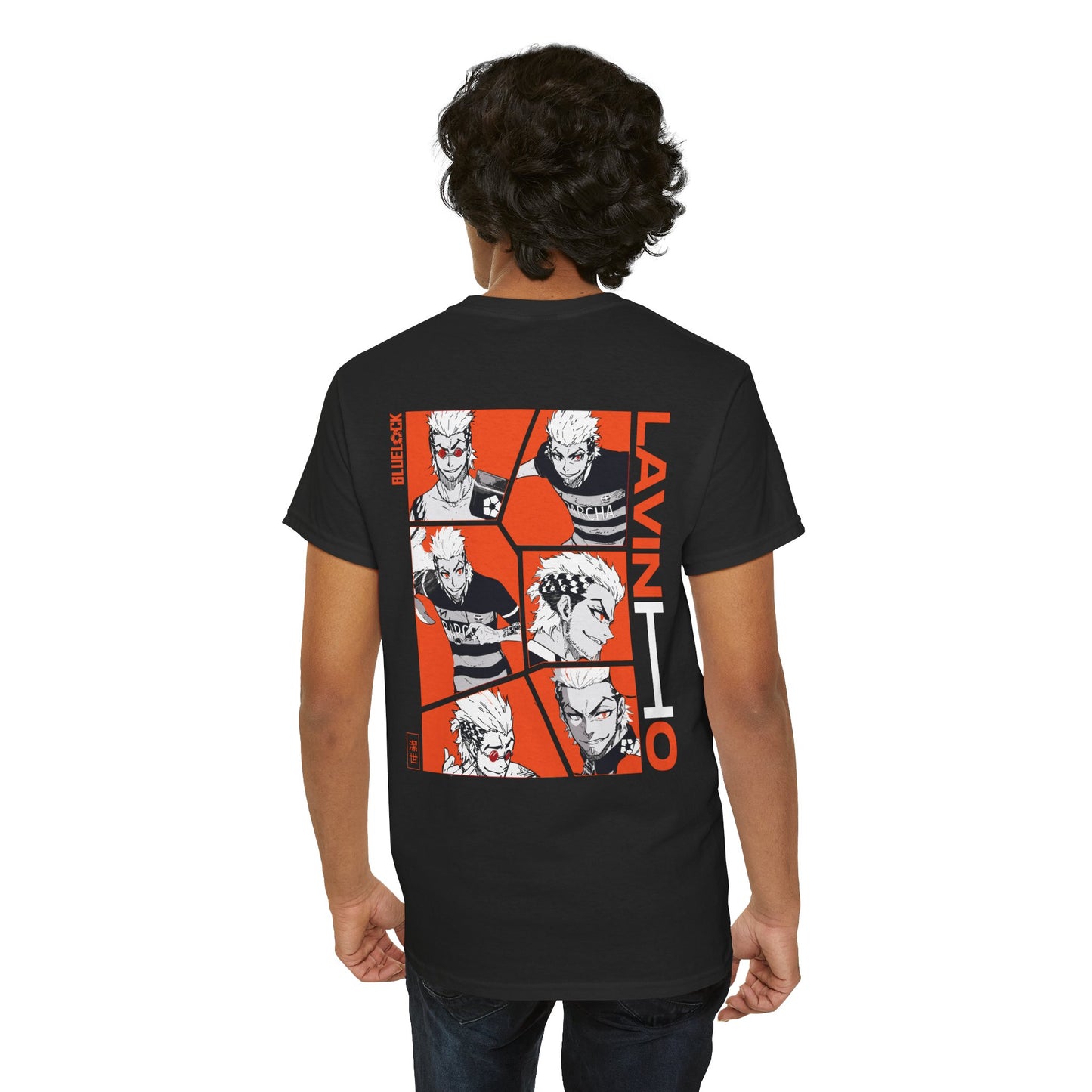Lavinho "Samba Star" Blue Lock Heavyweight Tee | Maklenn