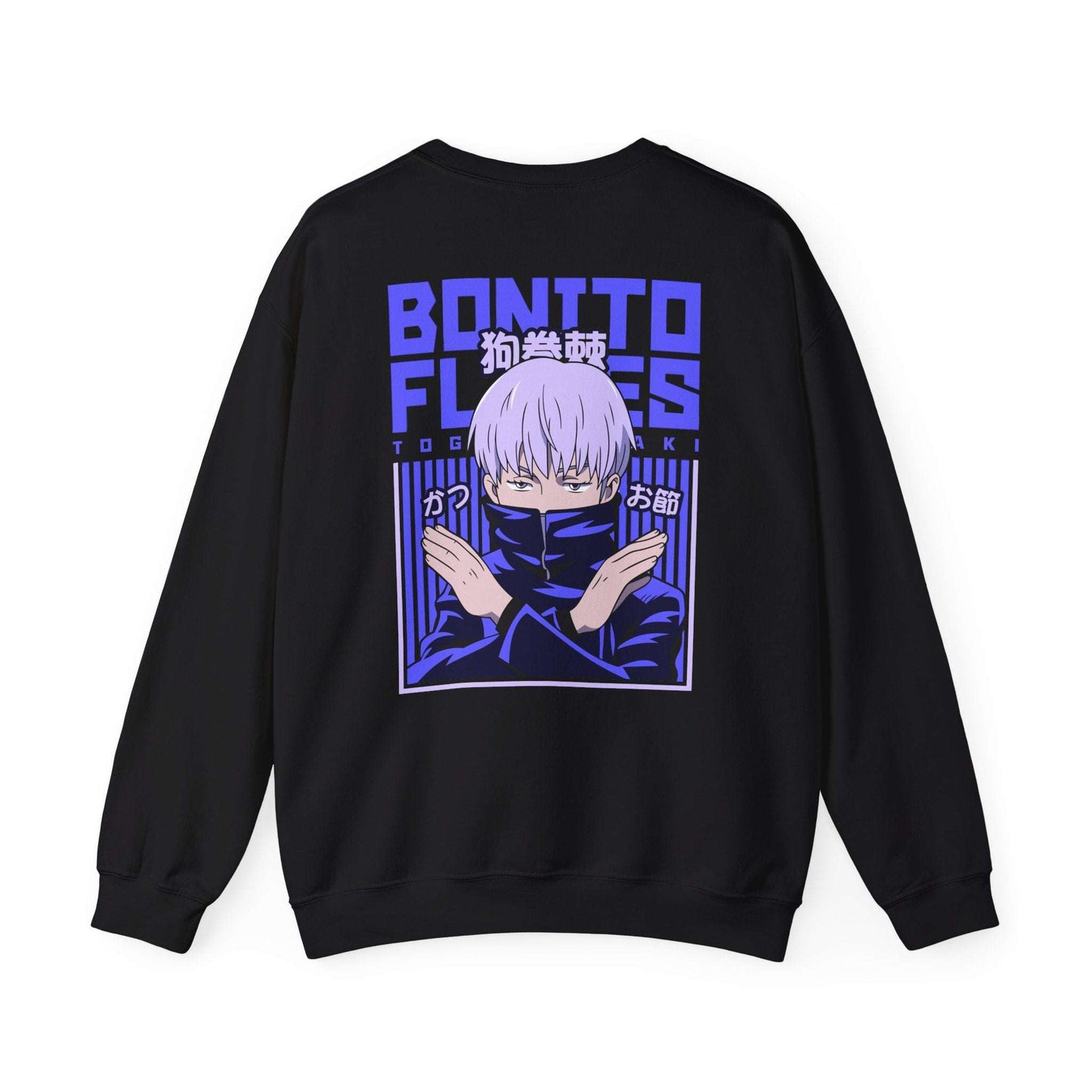 Anime Crewneck Sweatshirt — Jujutsu Kaisen Inspired Back Graphic (Gojo Satoru) Maklenn Anime Crewneck Sweatshirt — Jujutsu Kaisen Inspired Back Graphic (Gojo Satoru) Sweatshirt Maklenn www.maklenn.com India 33.23
