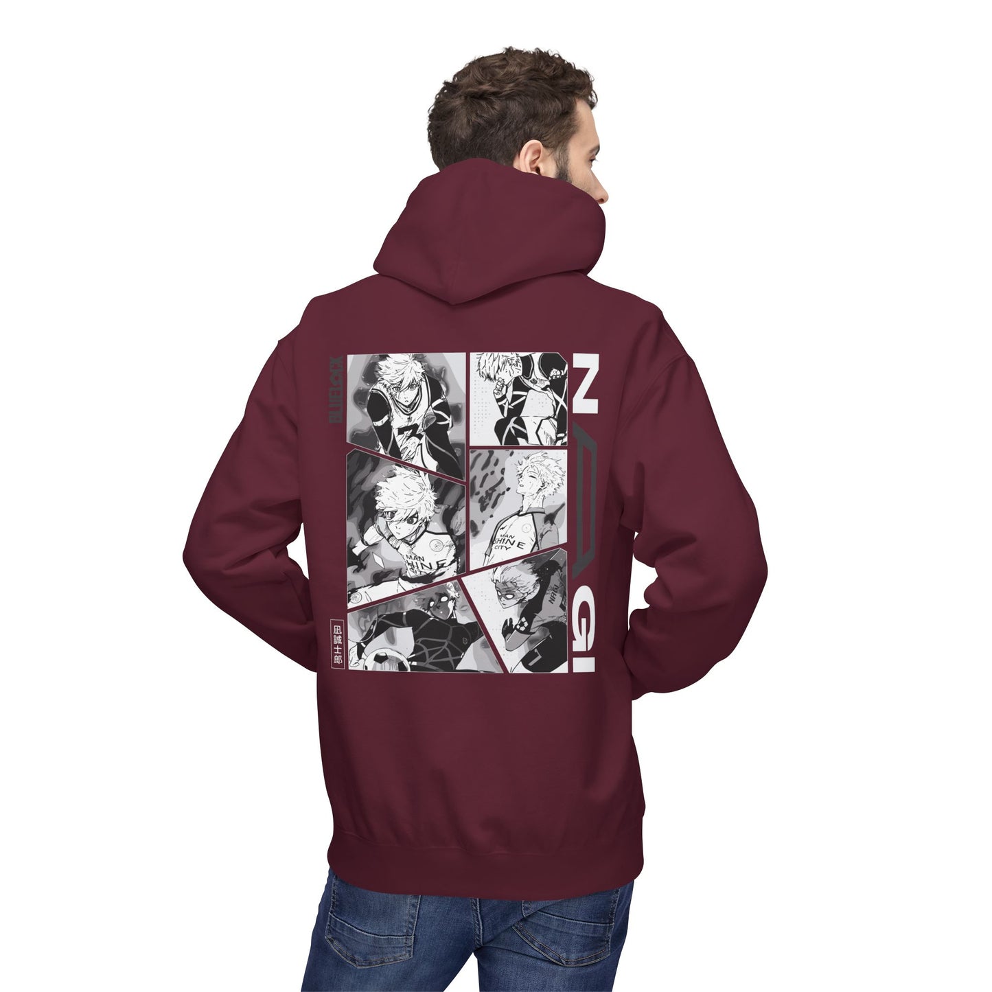 Nagi "Lazy Genius" Blue Lock Hoodie | Maklenn