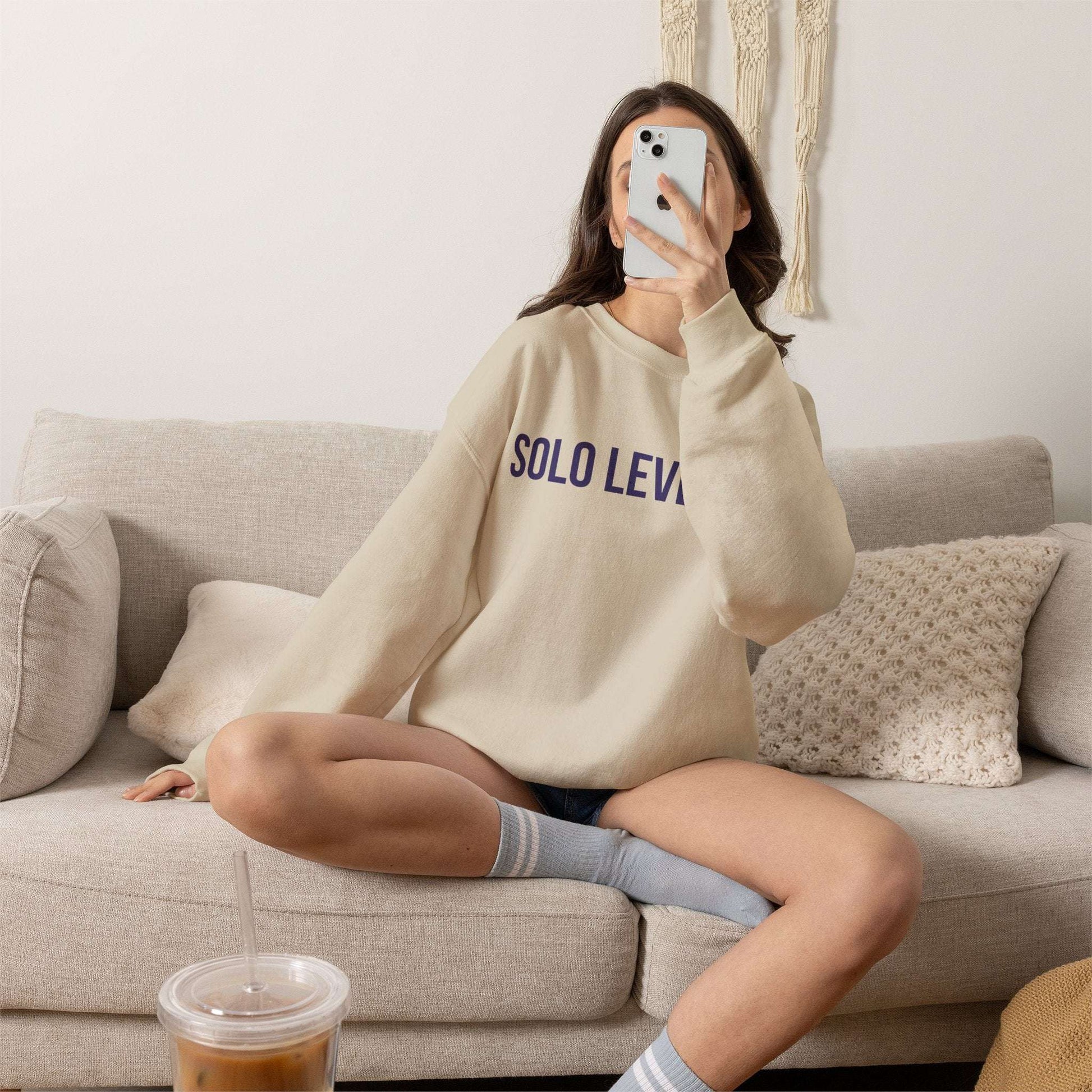 Solo Leveling Crewneck Sweatshirt — Anime Graphic Pullover Maklenn Solo Leveling Crewneck Sweatshirt — Anime Graphic Pullover Sweatshirt Maklenn www.maklenn.com India 45.99