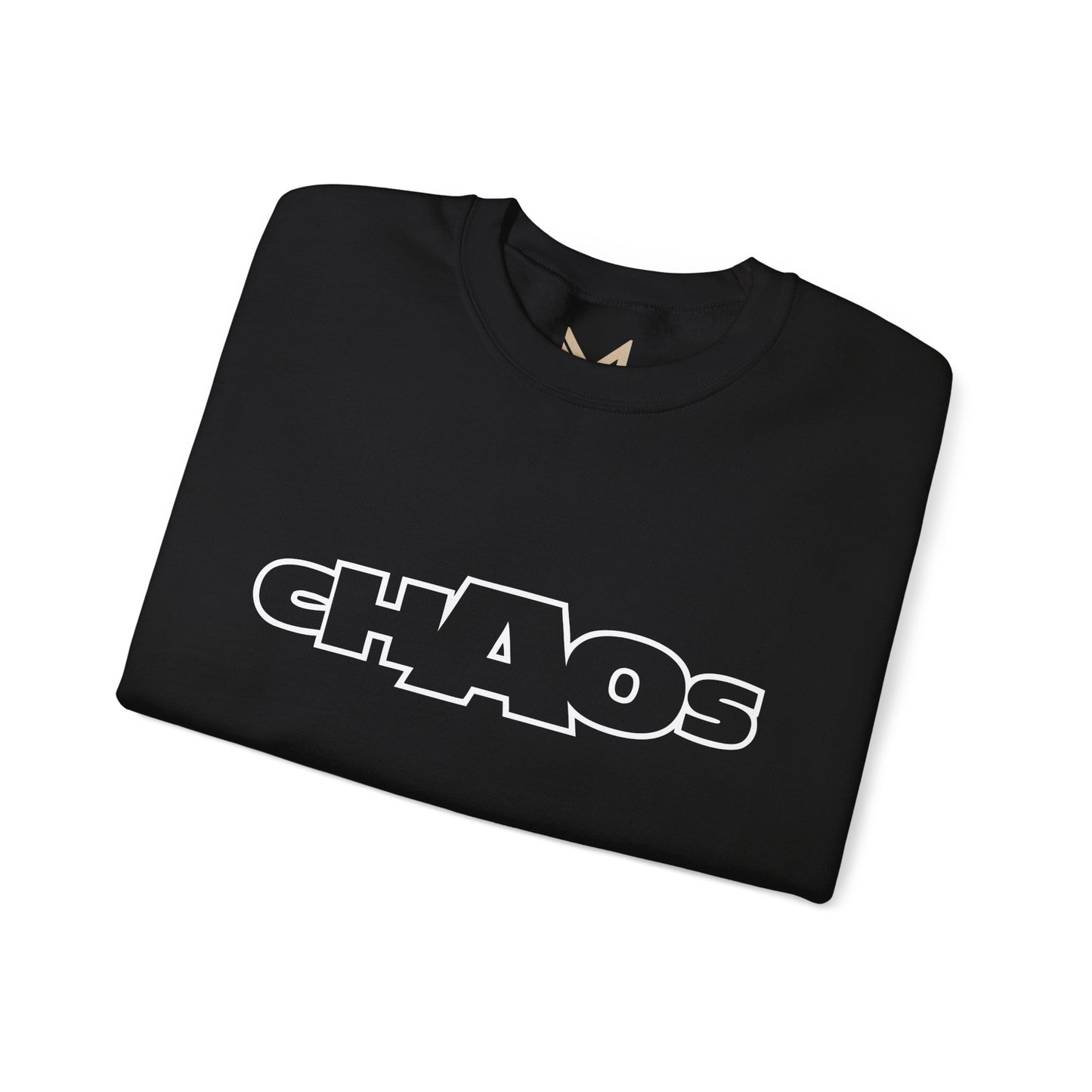 Chaos Unisex Heavy Blend™ Crewneck Sweatshirt | Cozy Streetwear, Casual Outfit, Trendy Gift, Everyday Wear, Graphic Apparel, Unisex Top Printify