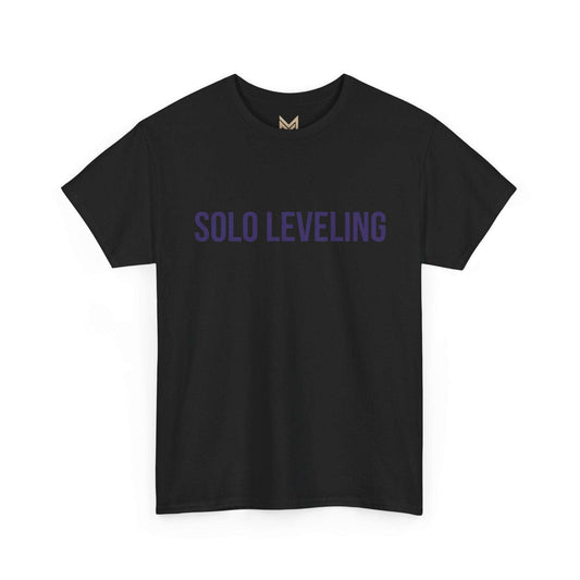 Sung Jin-Woo Shadow Monarch Solo Leveling Anime Streetwear – Premium Graphic T-Shirt | Maklenn – Front View